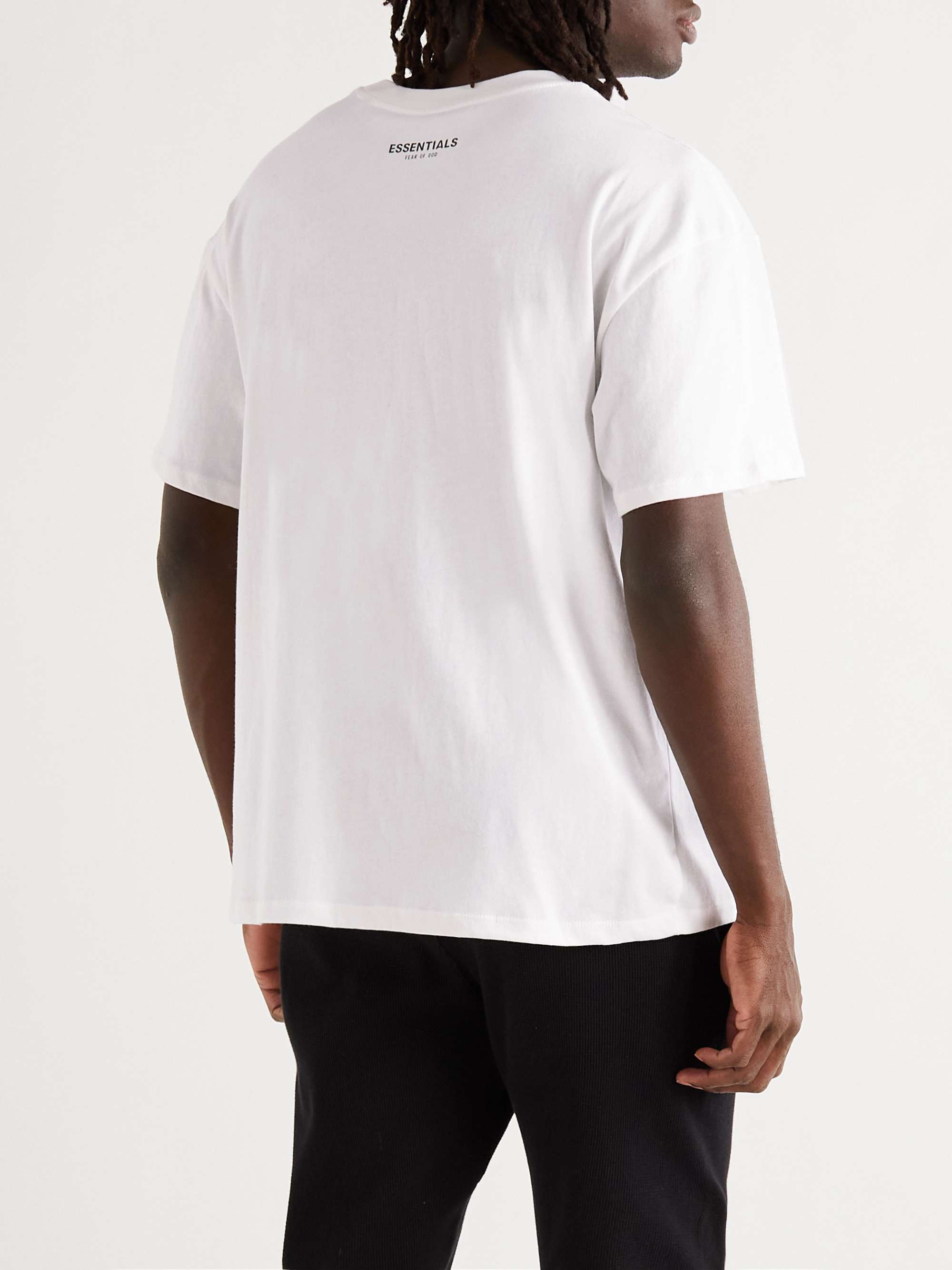 FEAR OF GOD ESSENTIALS Three-Pack Cotton-Blend Jersey T-Shirts