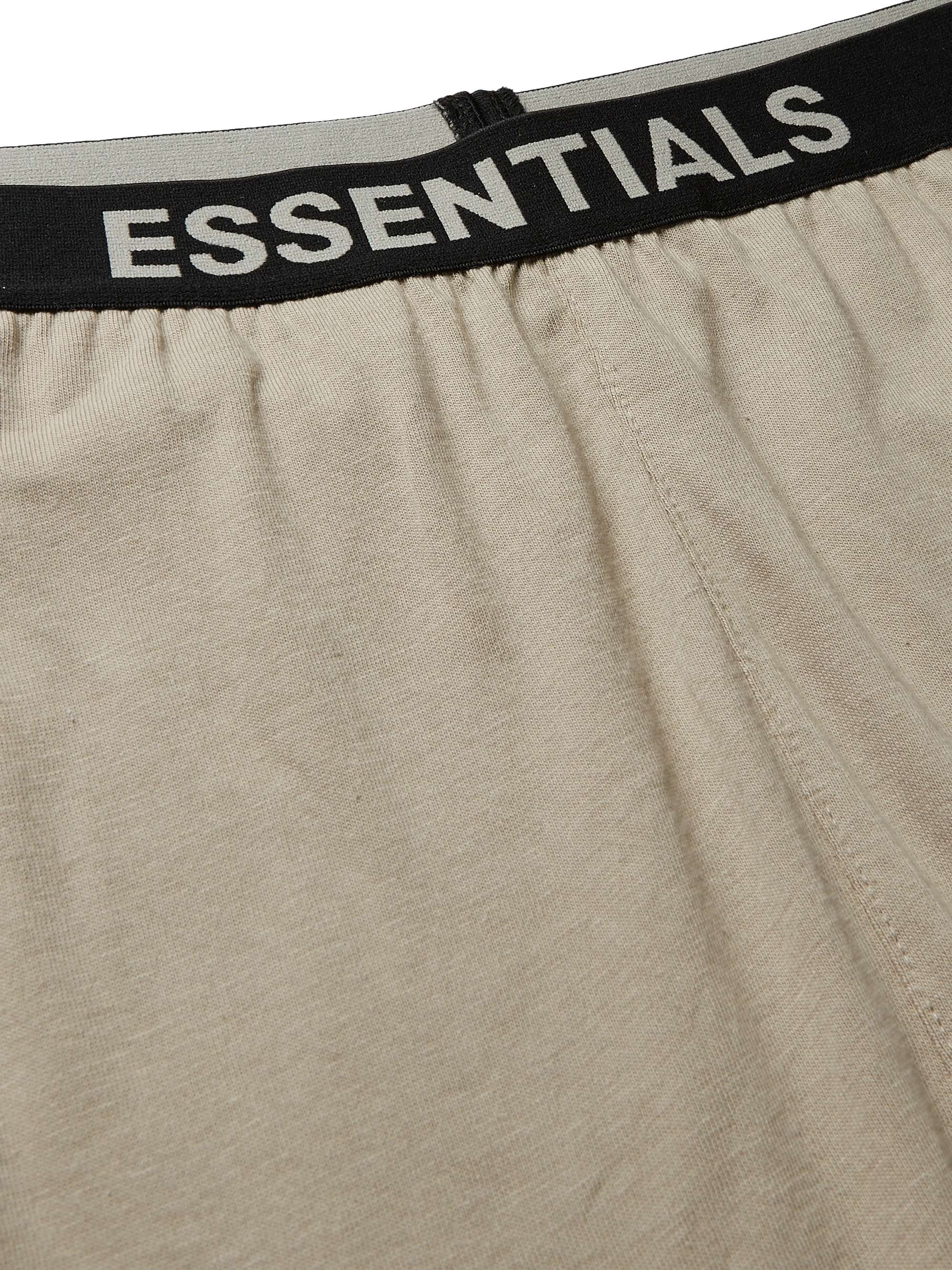 FEAR OF GOD ESSENTIALS Tapered Cotton-Blend Jersey Sweatpants