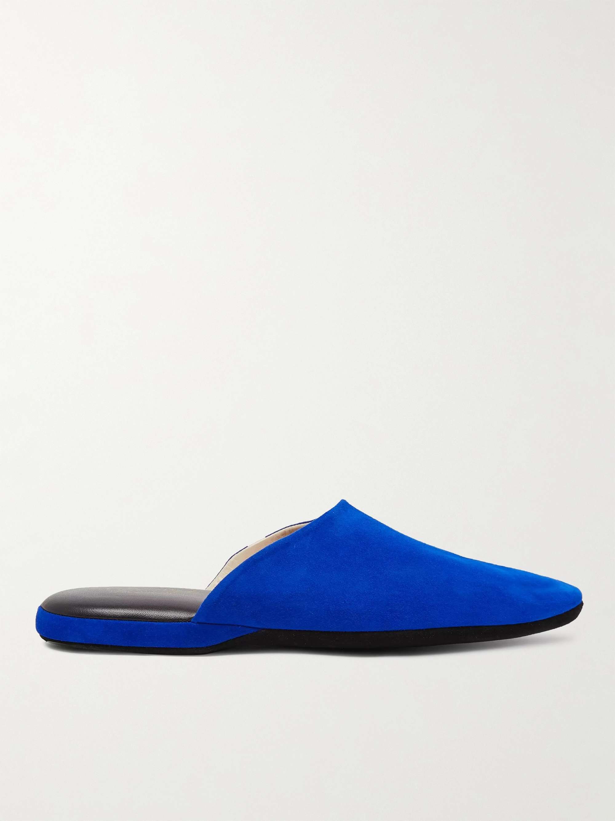 Significance downstairs philosophy CHARVET Suede Slippers for Men | MR PORTER