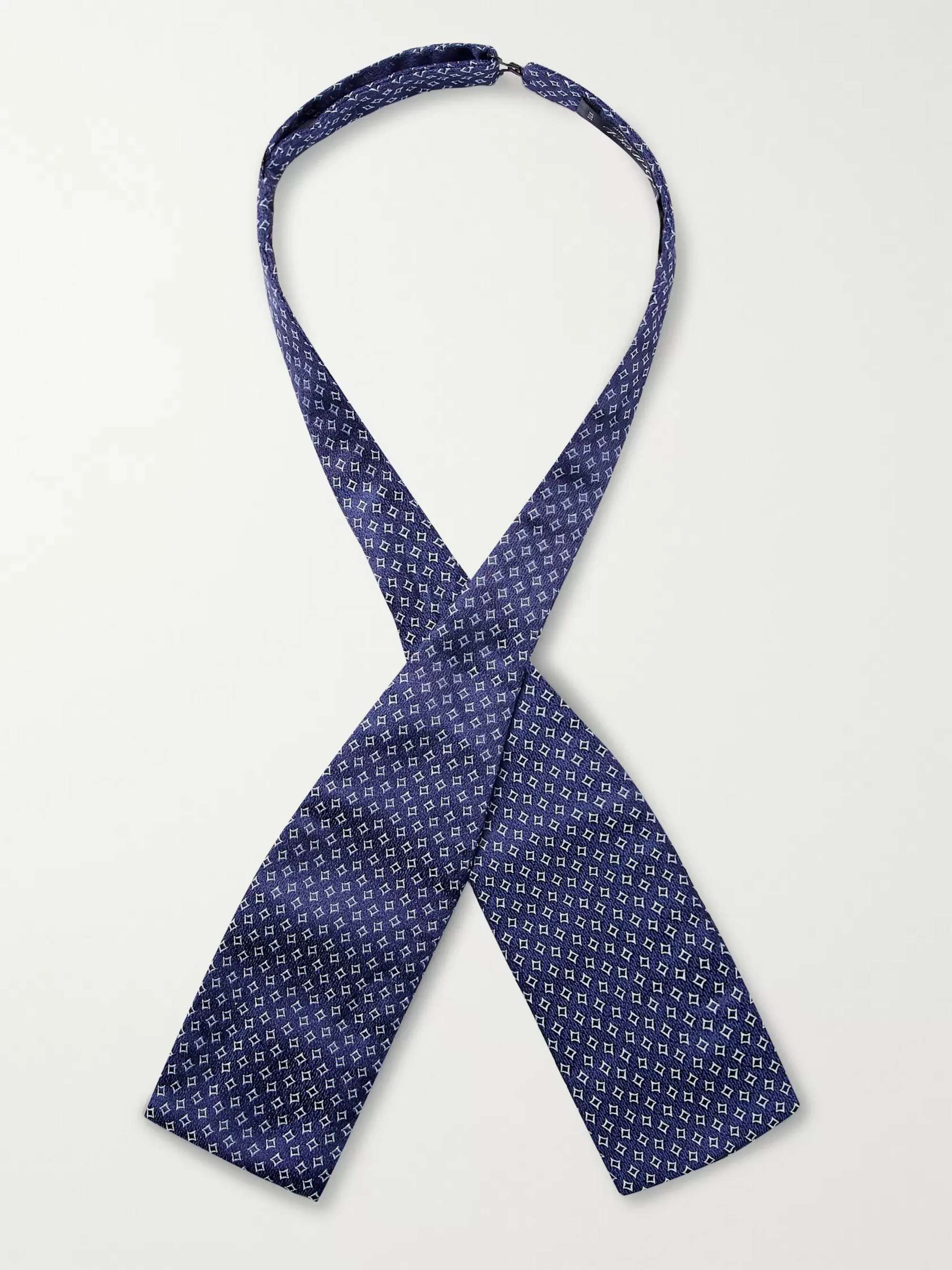 CHARVET Pre-Tied Silk-Jacquard Bow Tie