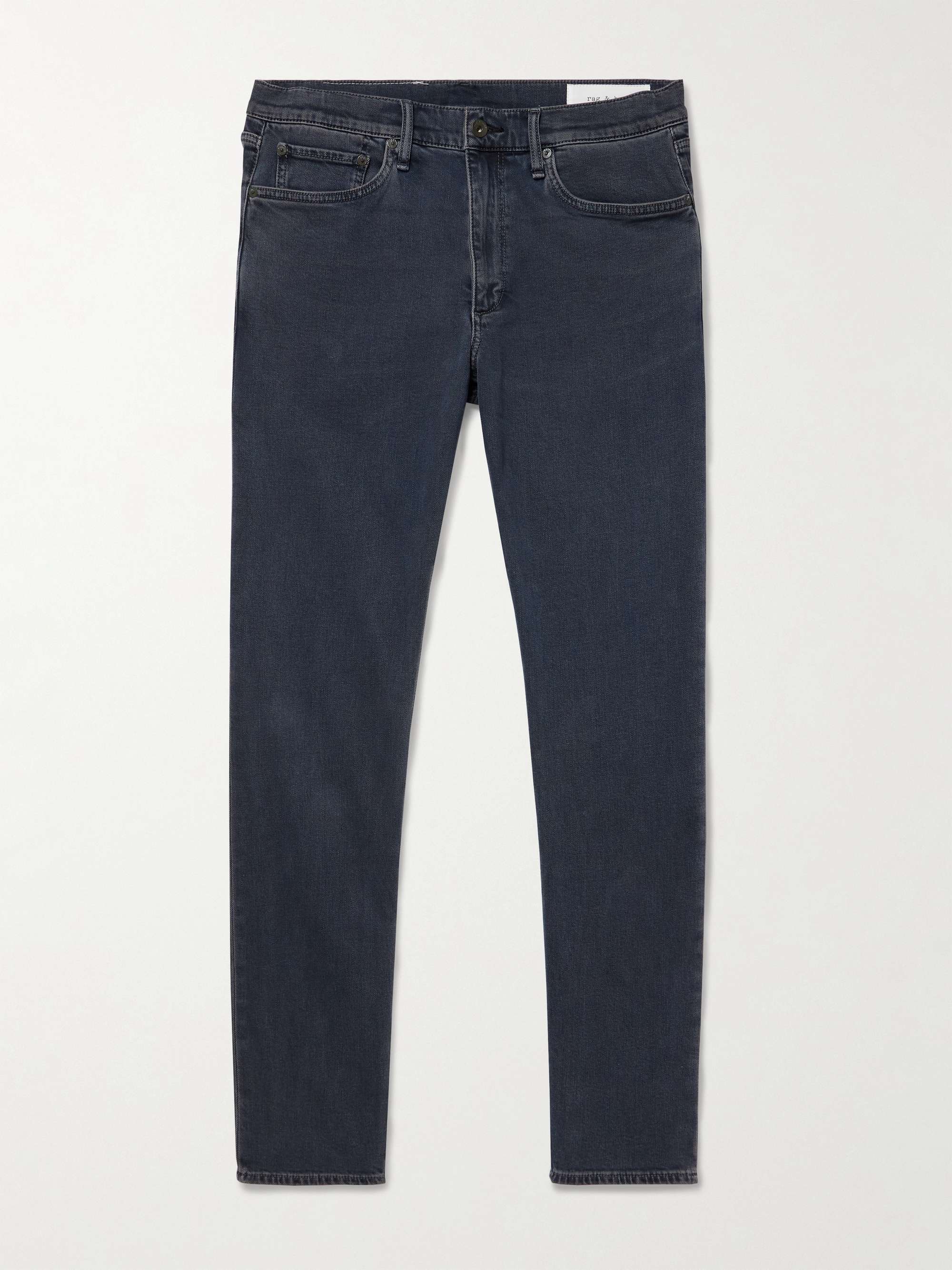 Slim-Fit Recycled Stretch Denim Jeans | Mens jeans slim, Slim fit men, Mens  stretch jeans