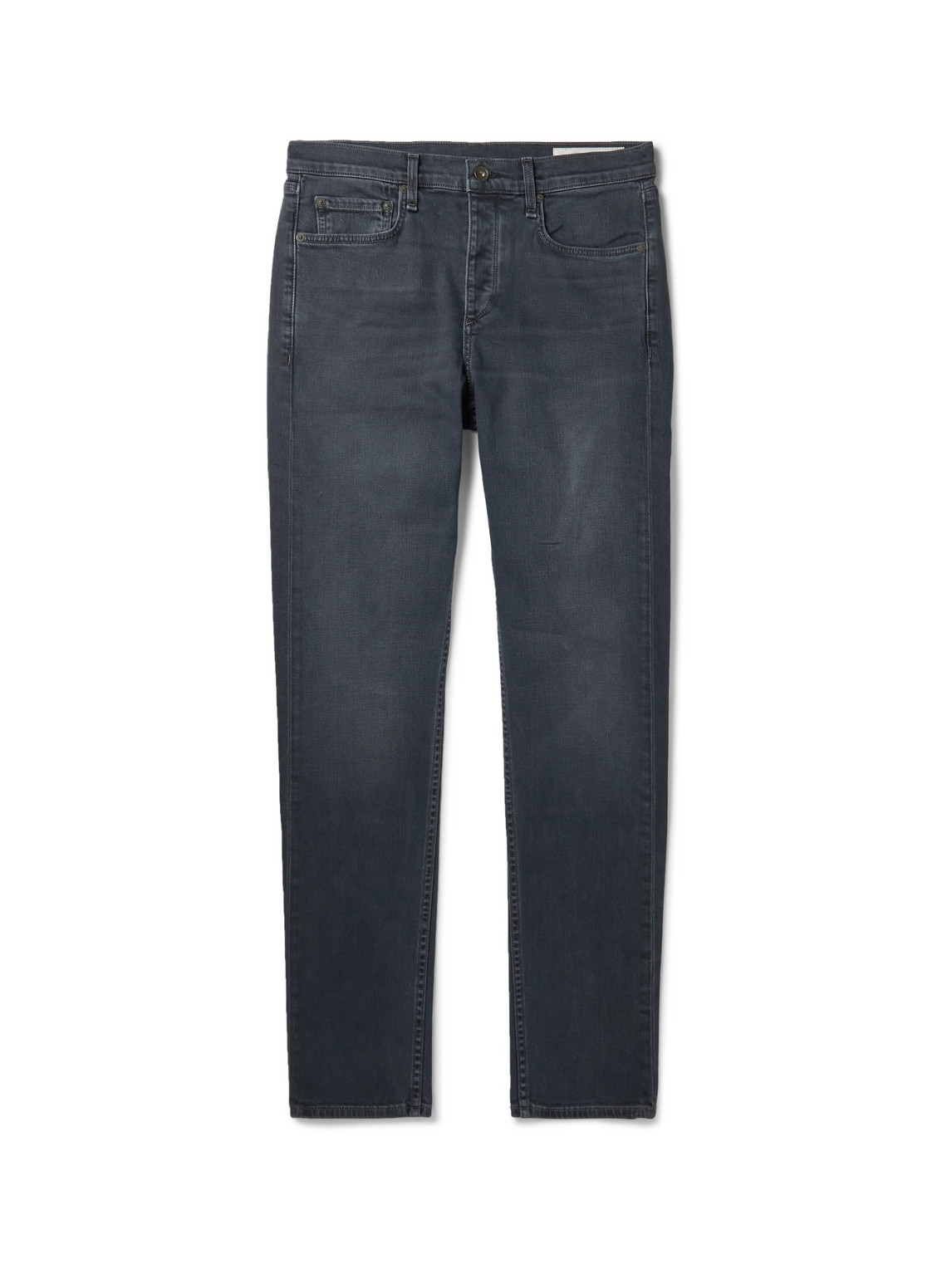 Shop Rag & Bone Fit 2 Slim-fit Stretch-denim Jeans In Gray