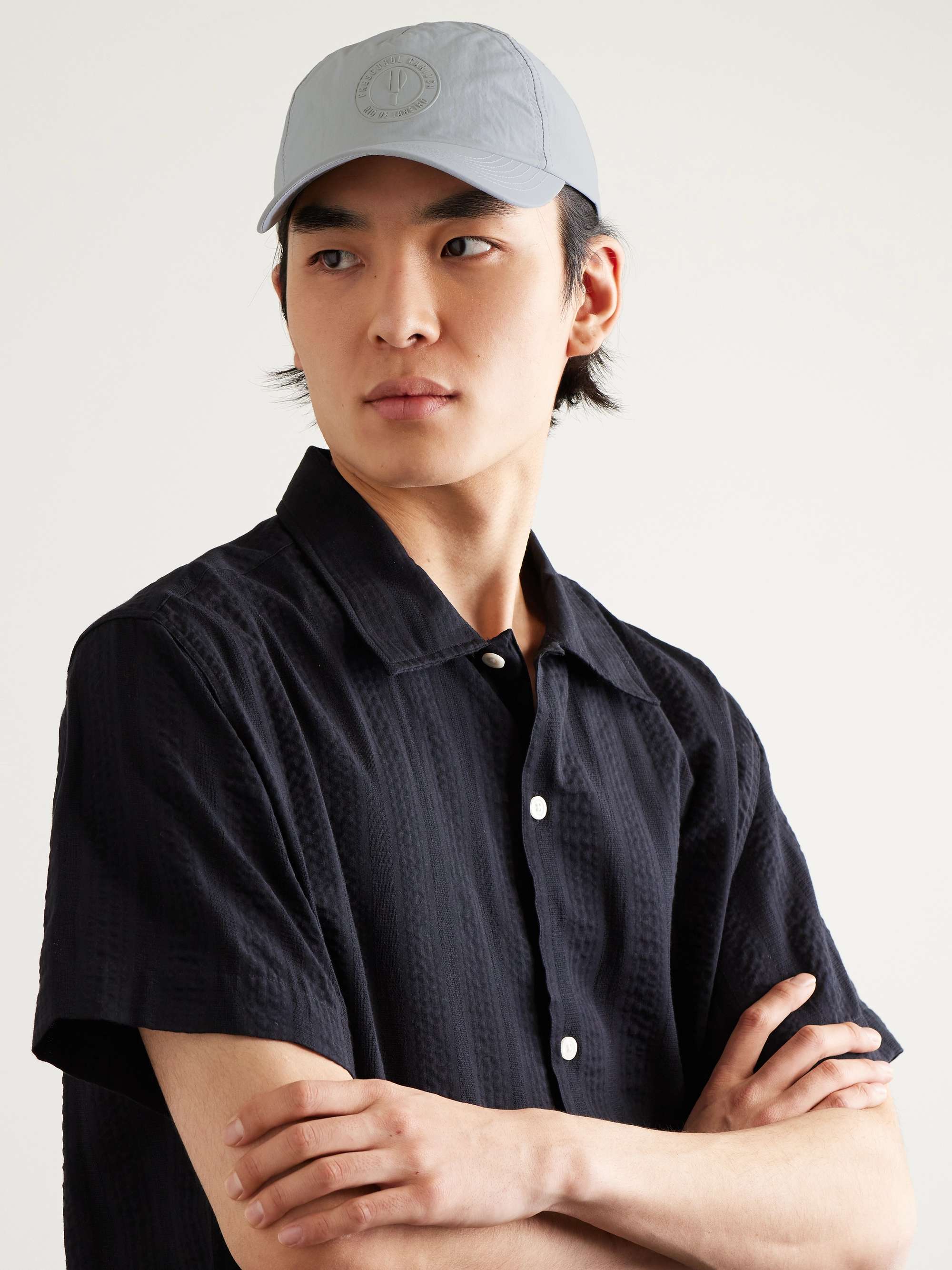 FRESCOBOL CARIOCA Logo-Embossed Canvas Baseball Cap