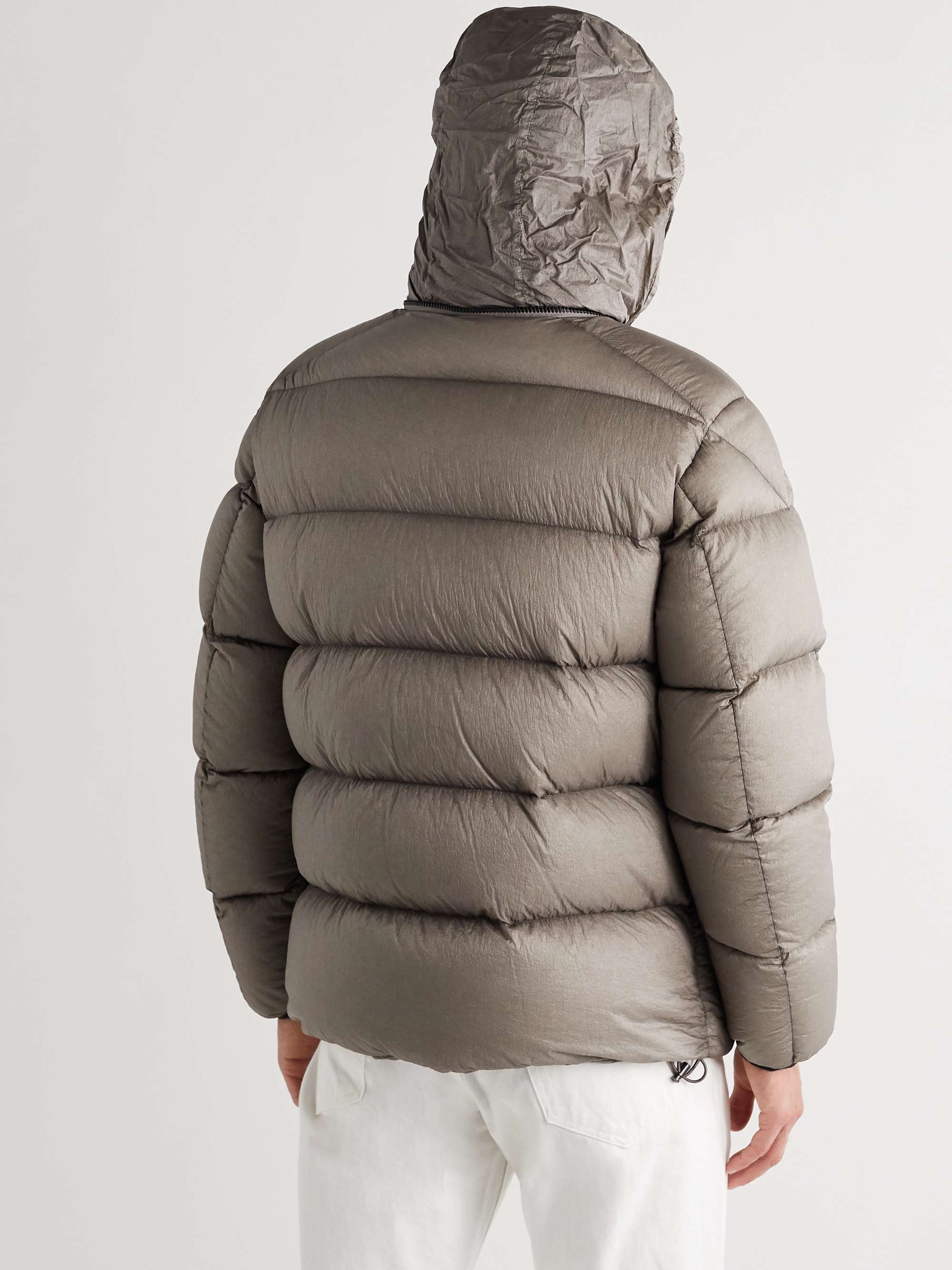 MONCLER Cevenne Garment-Dyed Quilted Shell Down Jacket