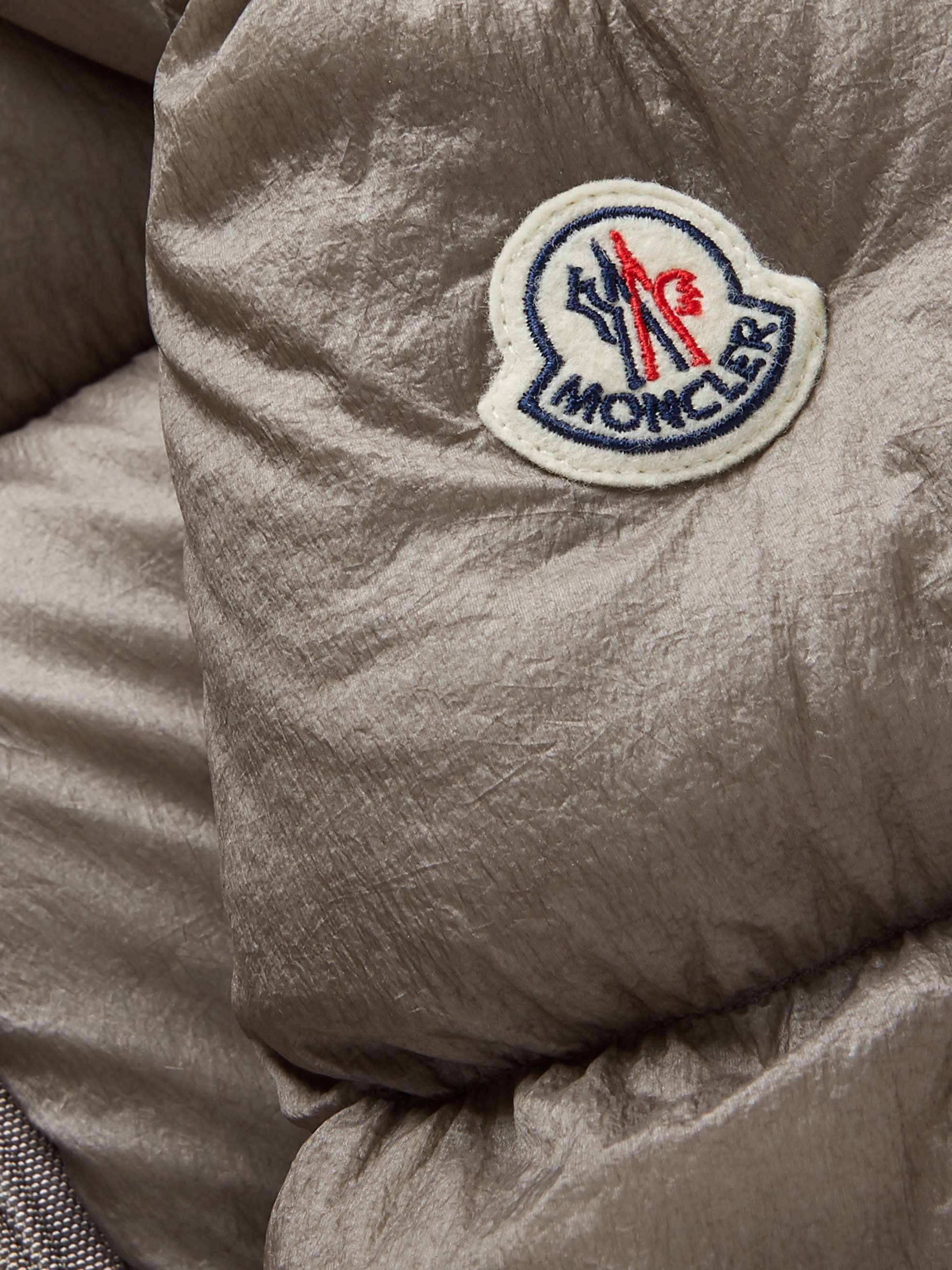 MONCLER Cevenne Garment-Dyed Quilted Shell Down Jacket