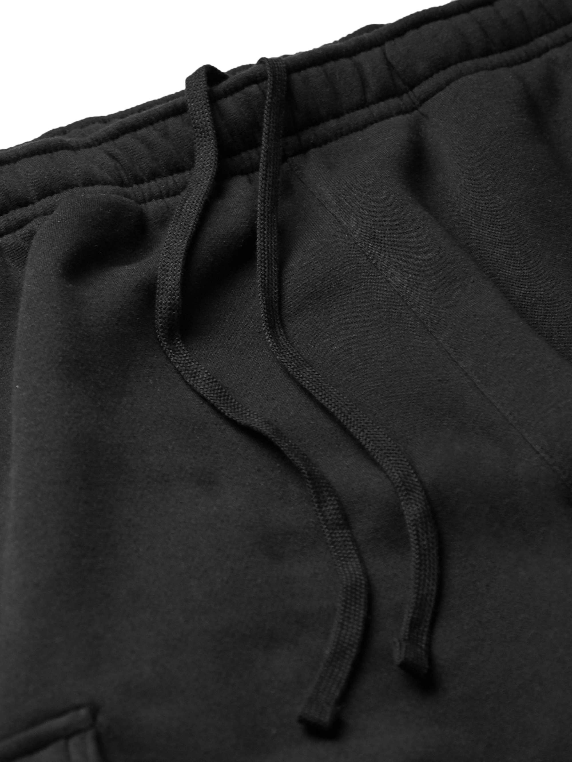 NIKE Sportswear Club Slim-Fit Tapered Cotton-Blend Jersey Cargo Sweatpants