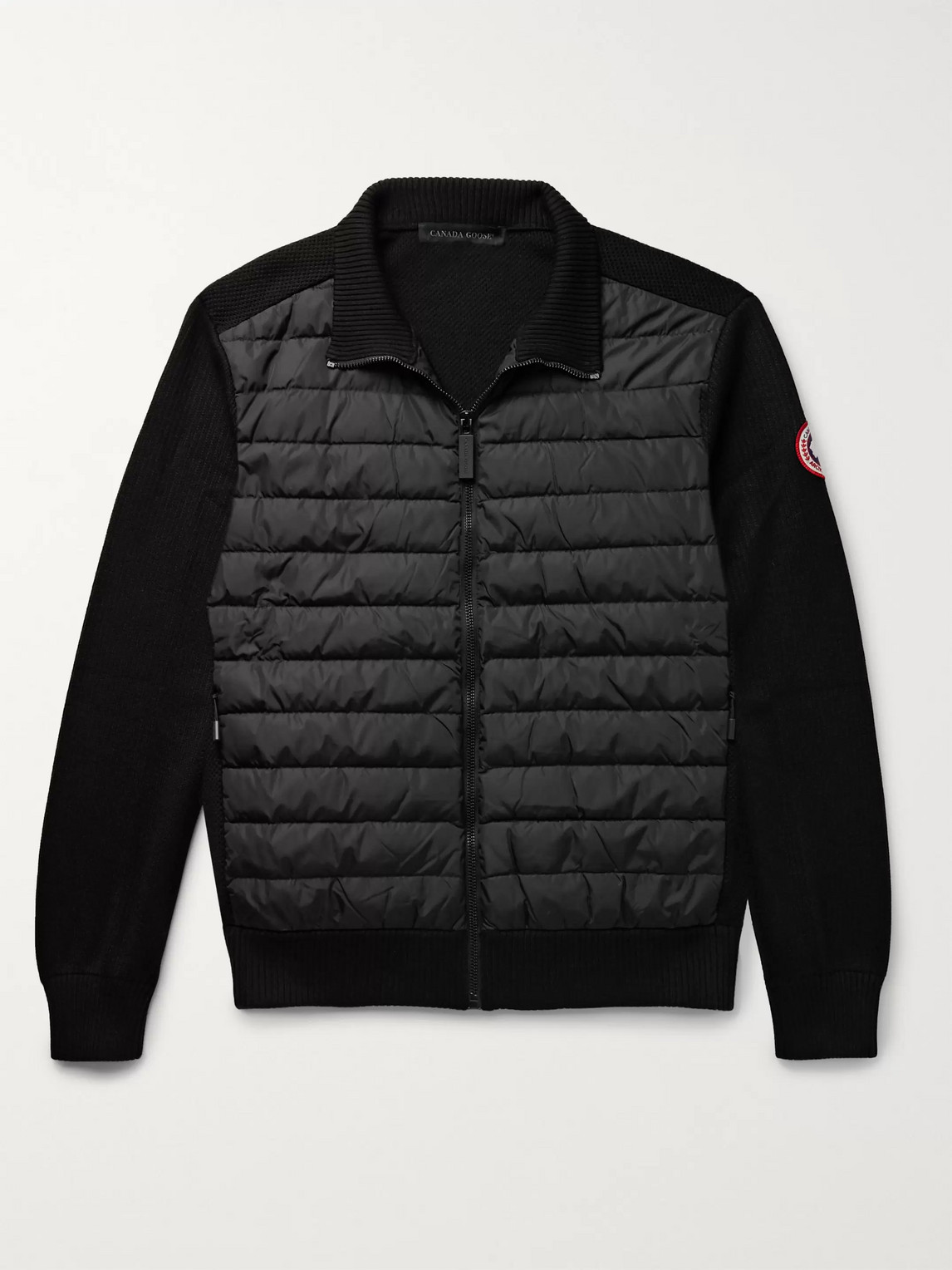 Canada Goose HyBridge lim-Fit Quilted Down hell and Merino Wool Jacket - Men