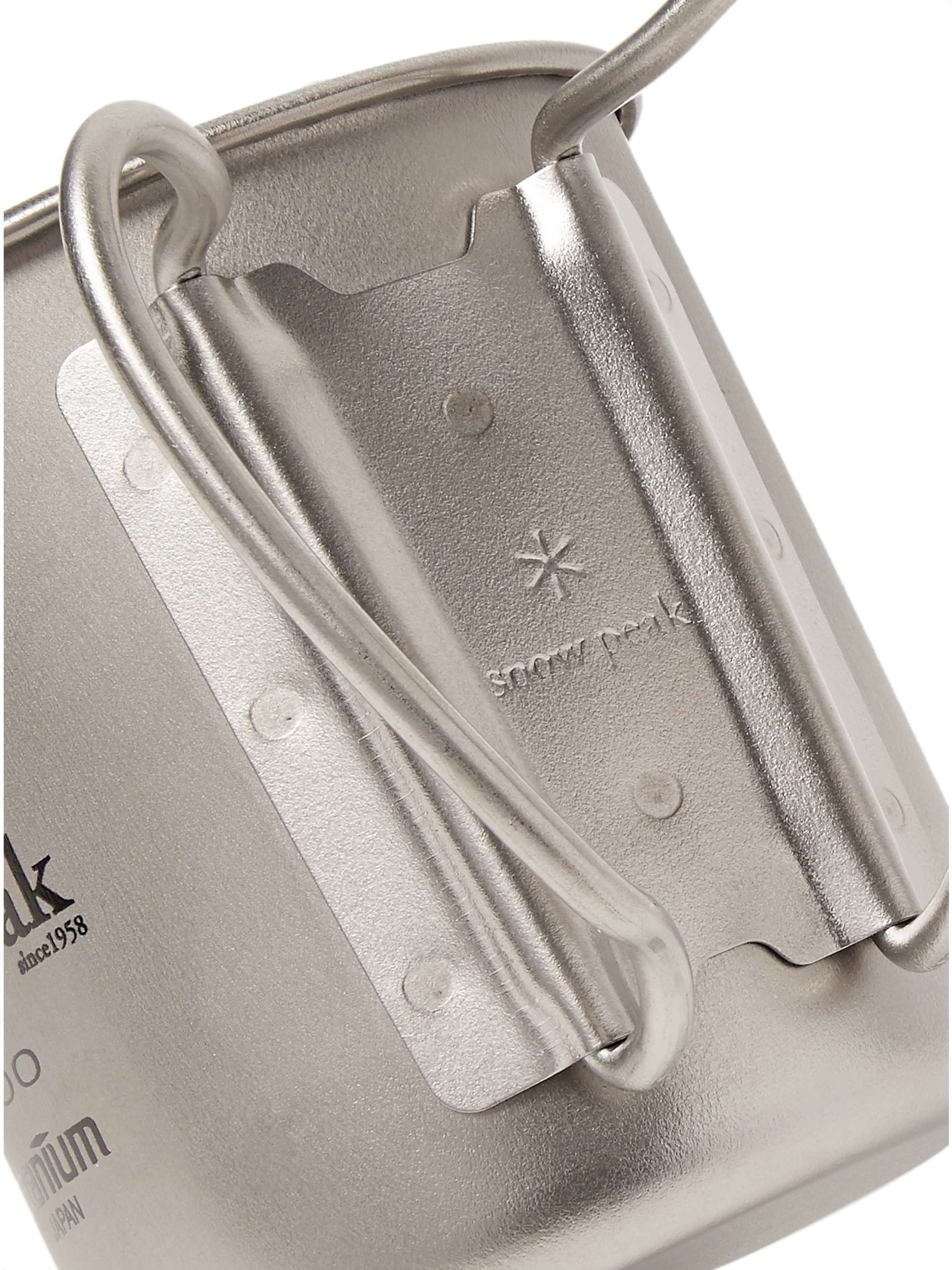 SNOW PEAK Logo-Print Stainless Steel Mug