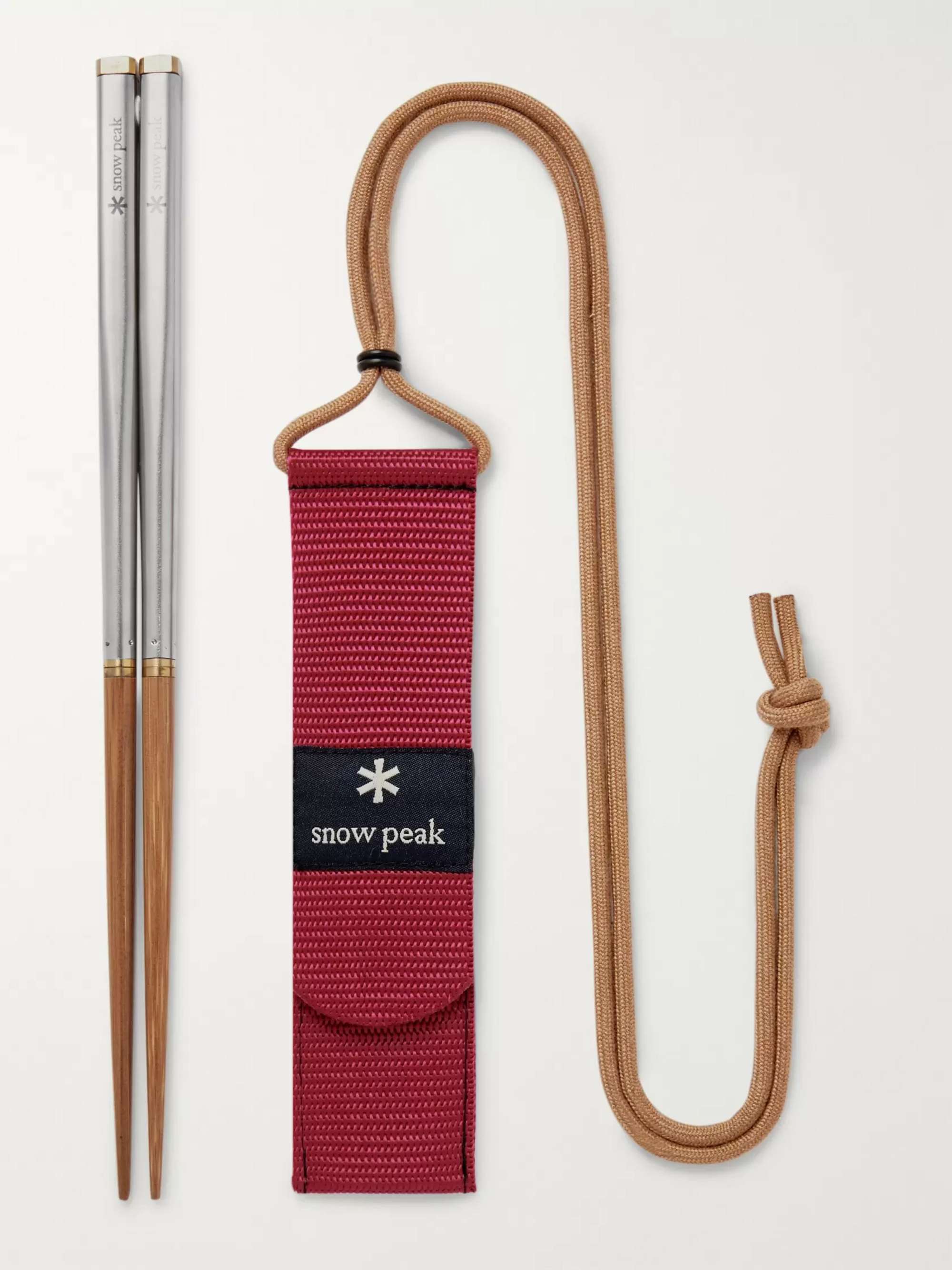 SNOW PEAK Wabuki Large Collapsible Stainless Steel and Bamboo