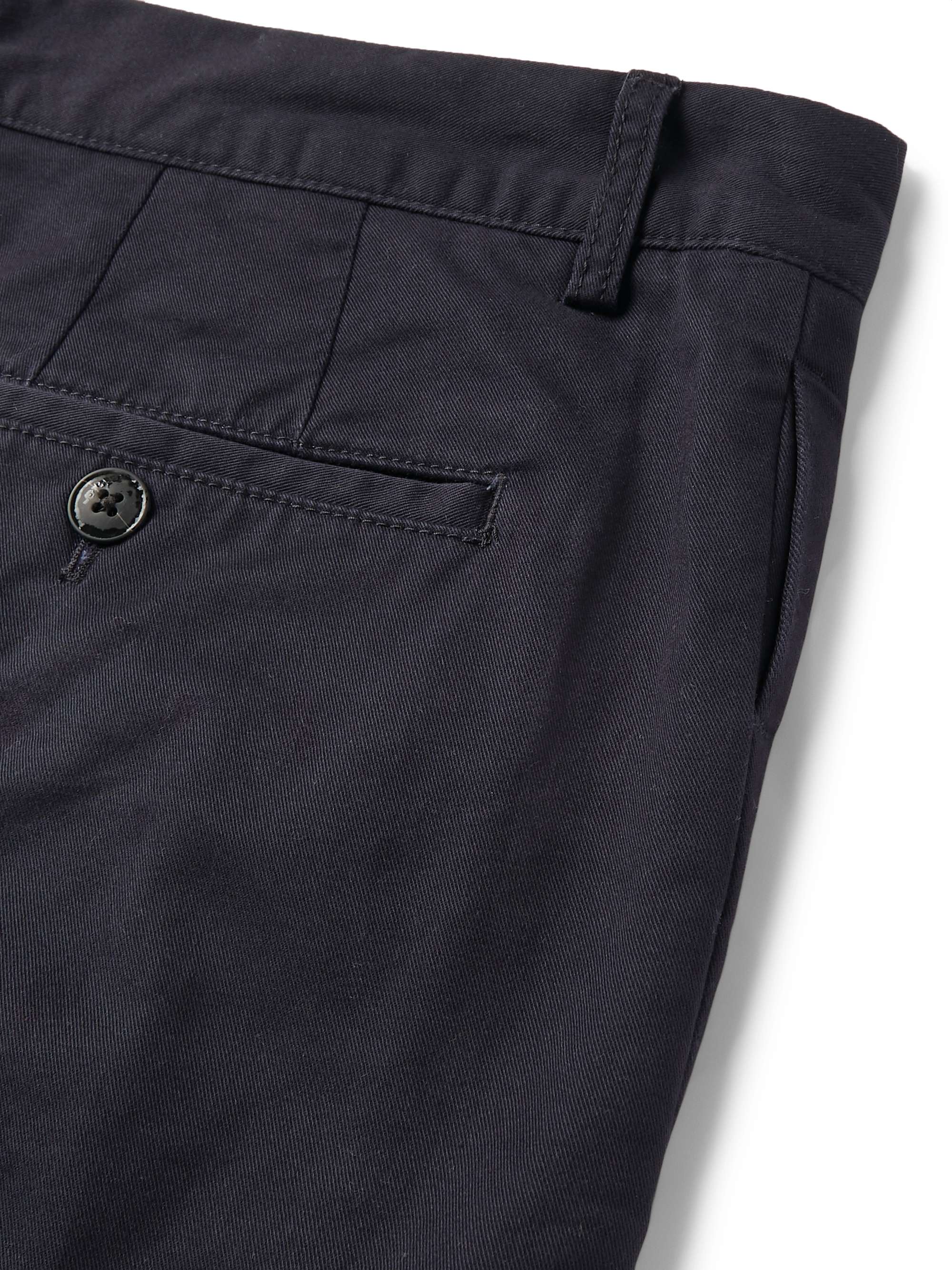CLUB MONACO Baxter Cotton-Blend Twill Shorts