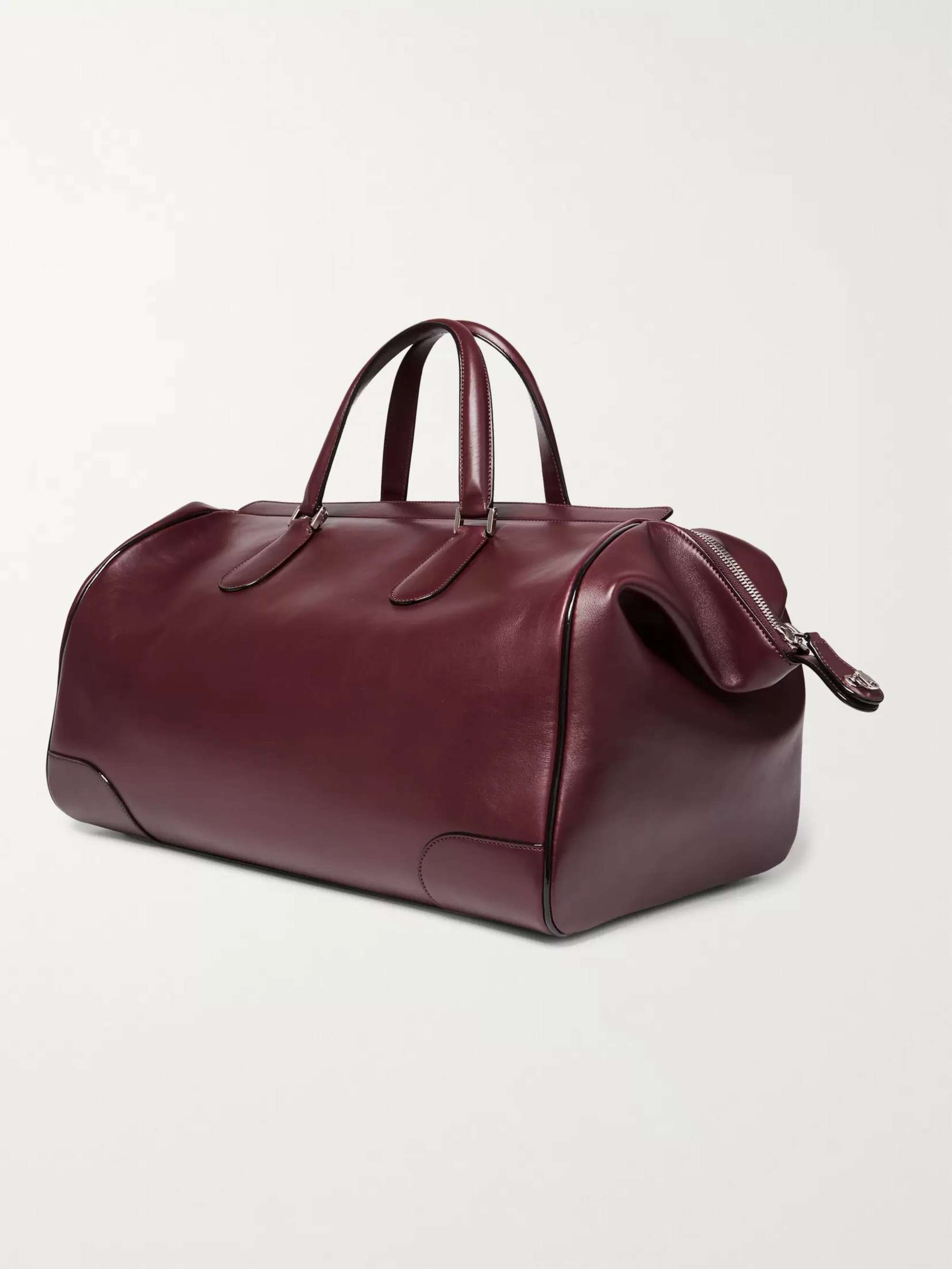 VALEXTRA Portofino Leather Holdall