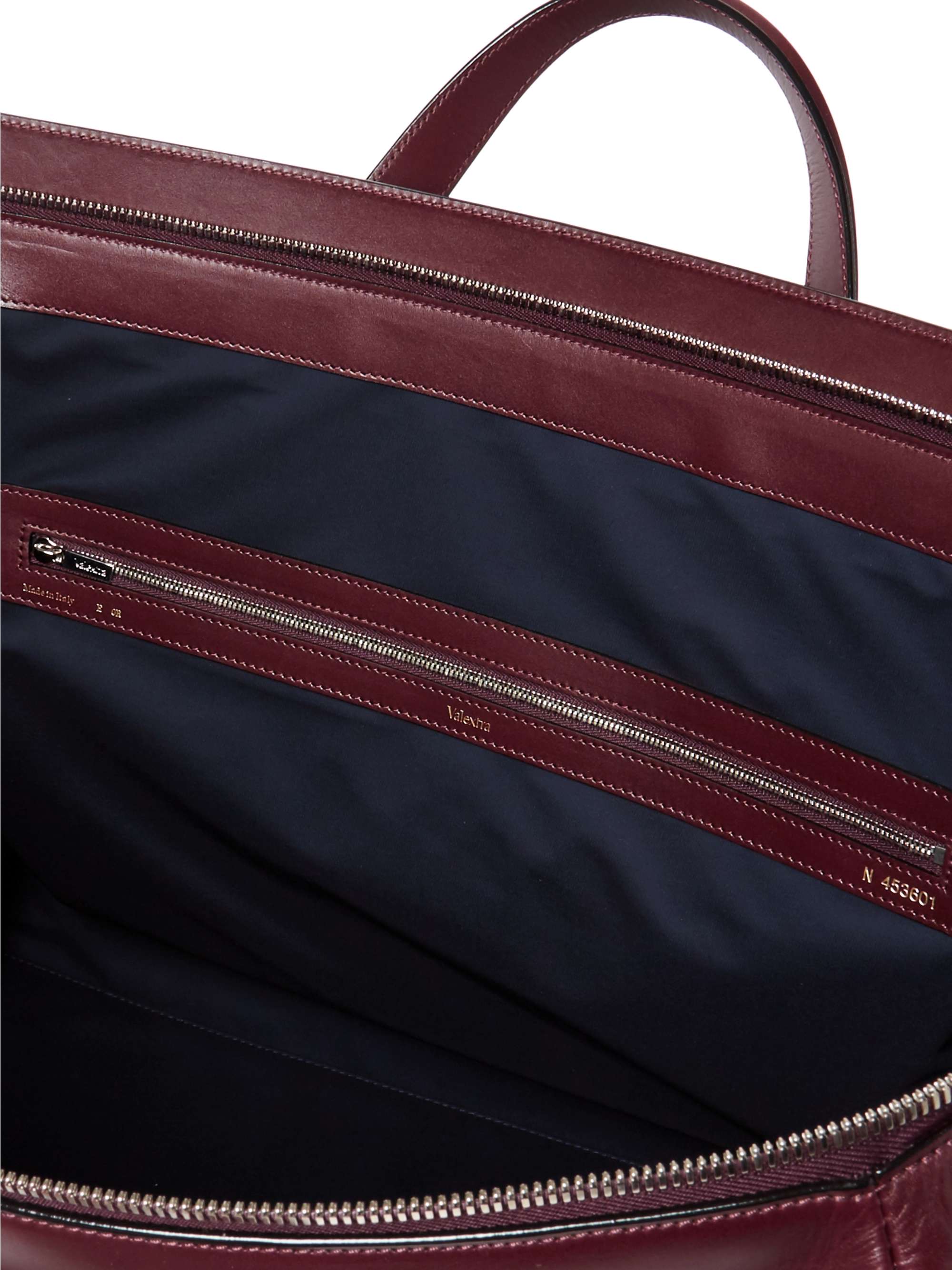 VALEXTRA Portofino Leather Holdall for Men | MR PORTER