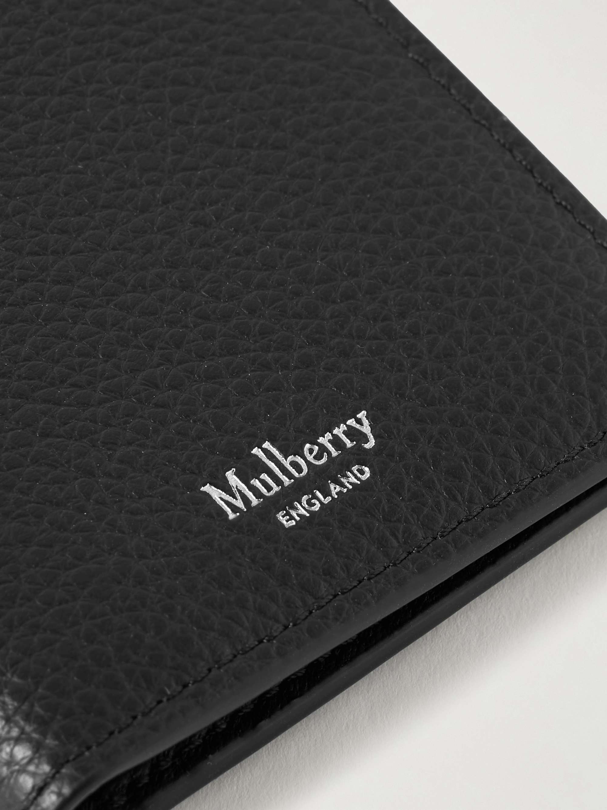 MULBERRY Full-Grain Leather Billfold Cardholder