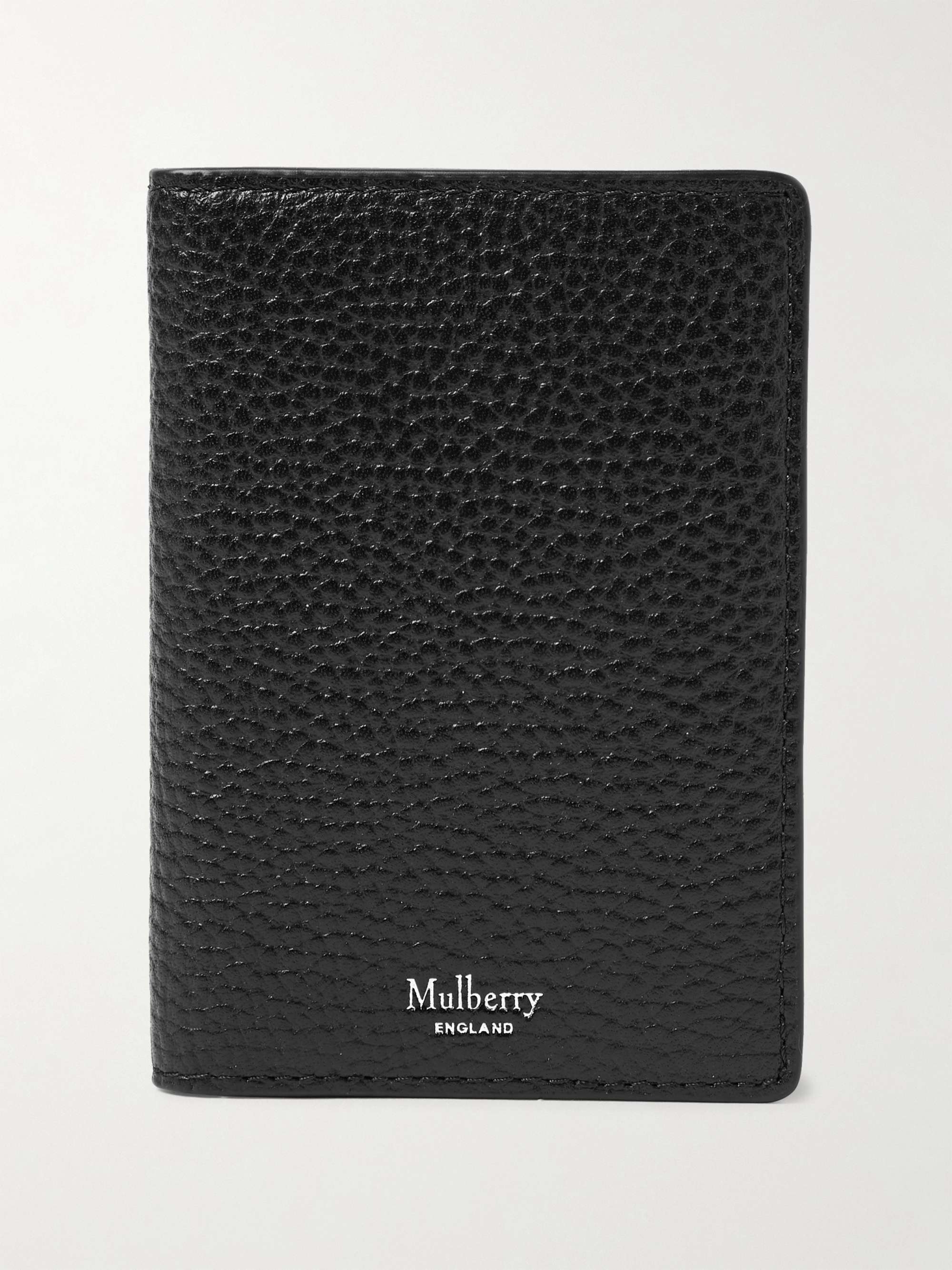 MULBERRY Full-Grain Leather Billfold Cardholder