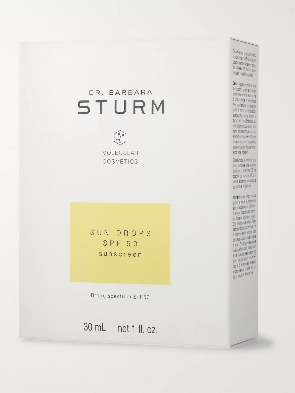 Shop Dr Barbara Sturm Sun Drops Spf50 Broad Spectrum Sunscreen, 30ml In Colorless