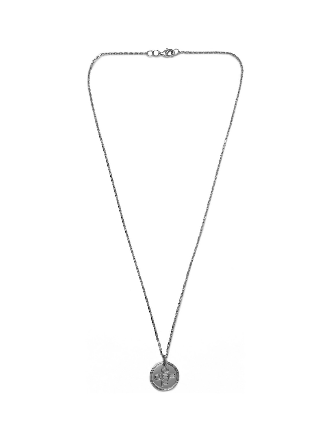 Off-white Silver-tone Necklace