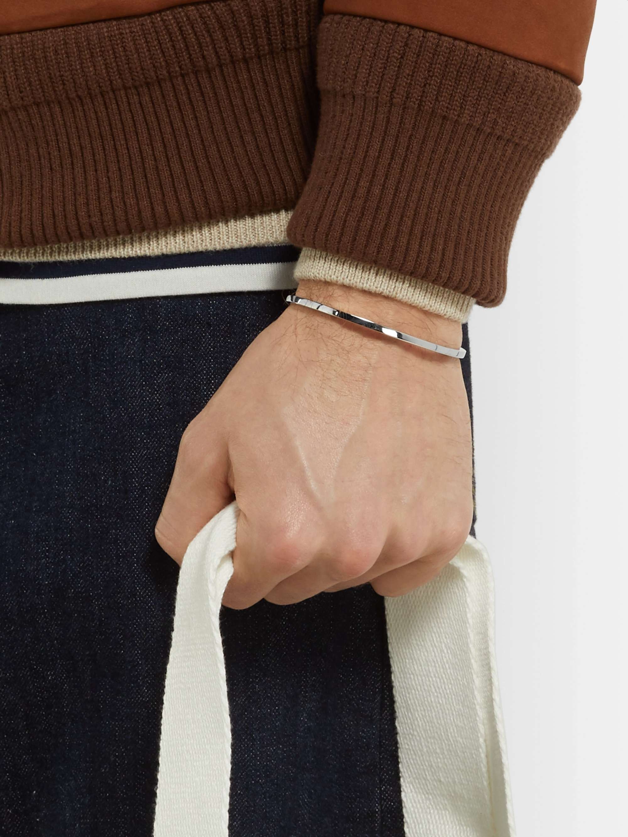 MIANSAI Thread Sterling Silver Cuff