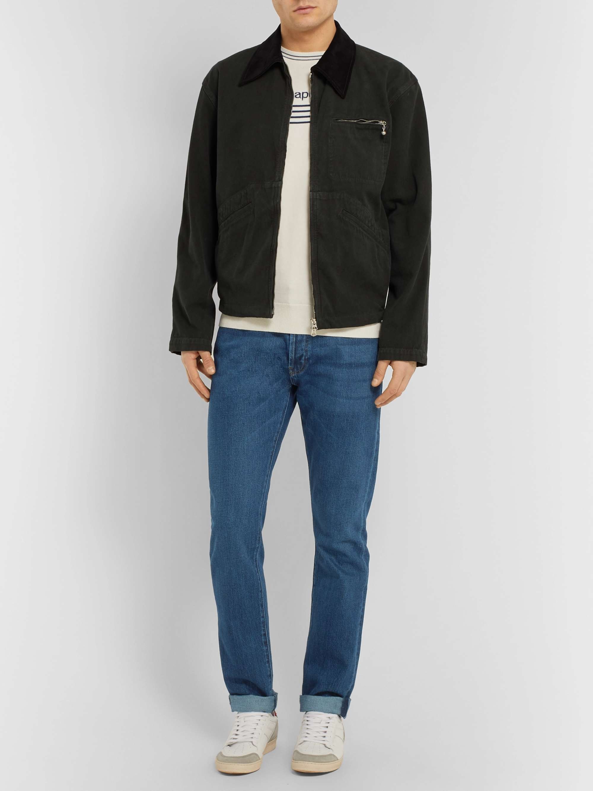 OFFICINE GÉNÉRALE Kurt Slim-Fit Denim Jeans for Men | MR PORTER