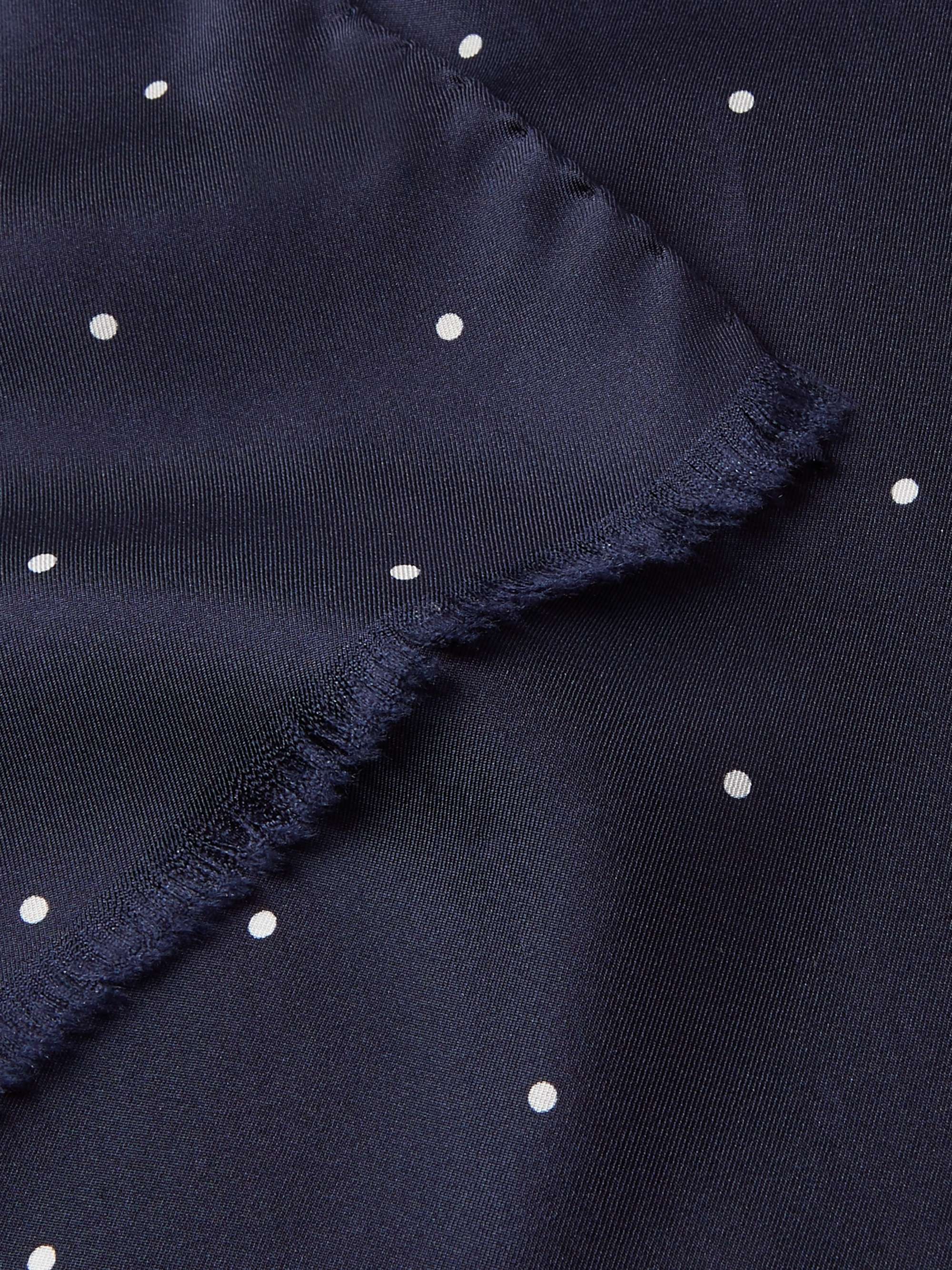 FAVOURBROOK Recycled Wool and Silk-Blend Jacquard Scarf