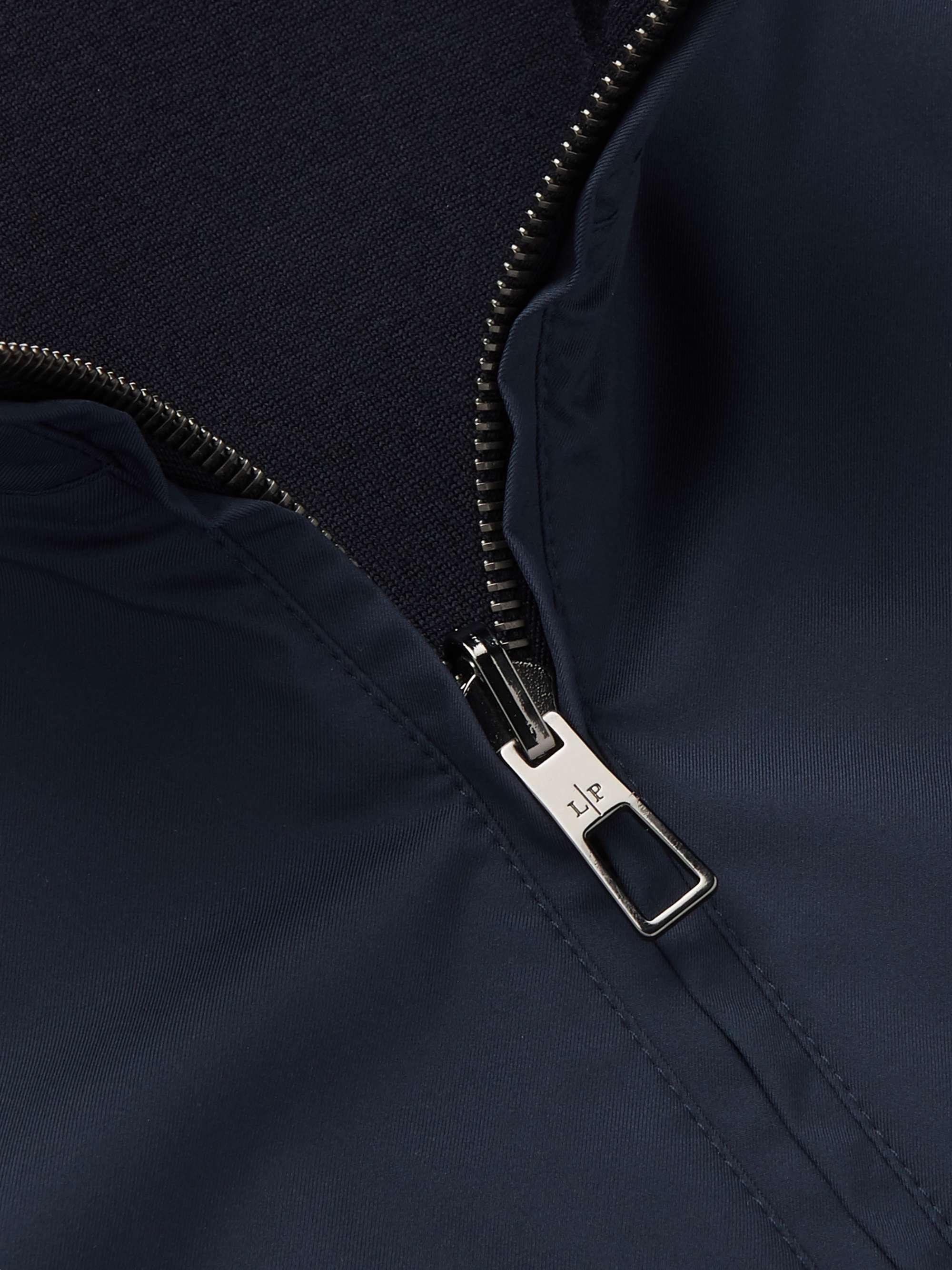 LORO PIANA Reversible Storm System Shell and Super Wish Virgin Wool Gilet