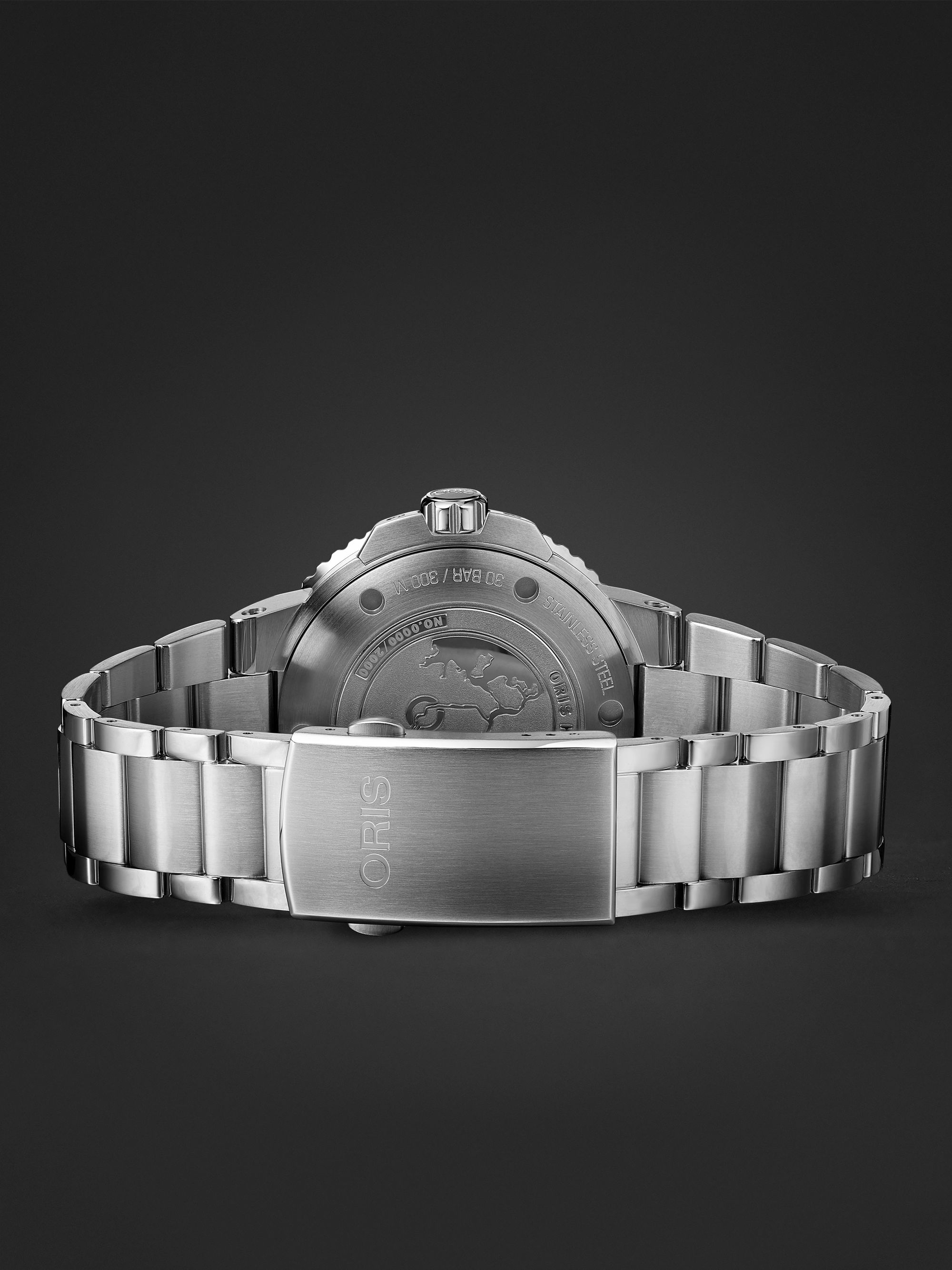 ORIS Hangang Limited Edition Automatic 43.5mm Stainless Steel Watch, Ref. No. 743 7734 4187-Set