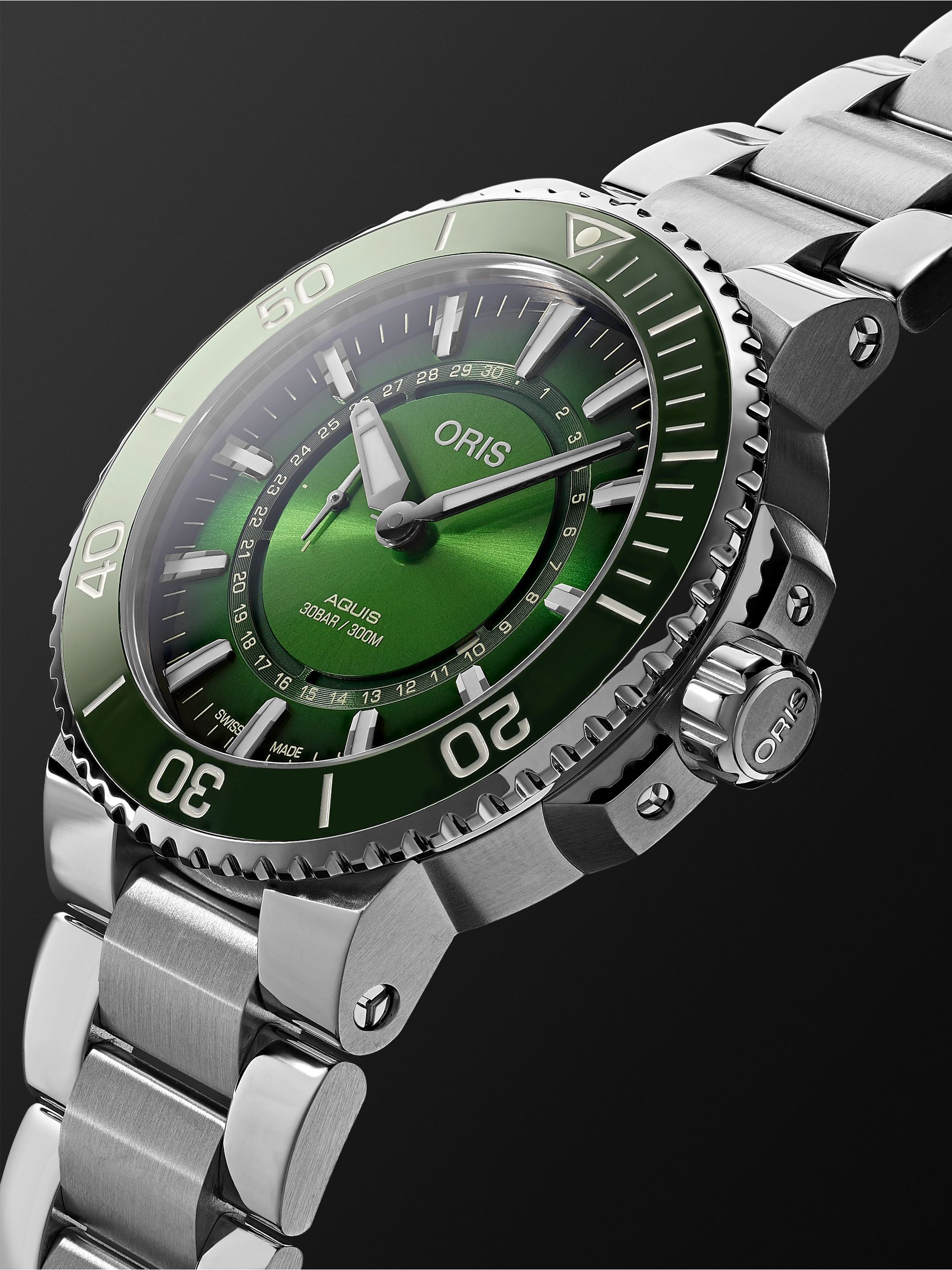 ORIS Hangang Limited Edition Automatic 43.5mm Stainless Steel Watch, Ref. No. 743 7734 4187-Set