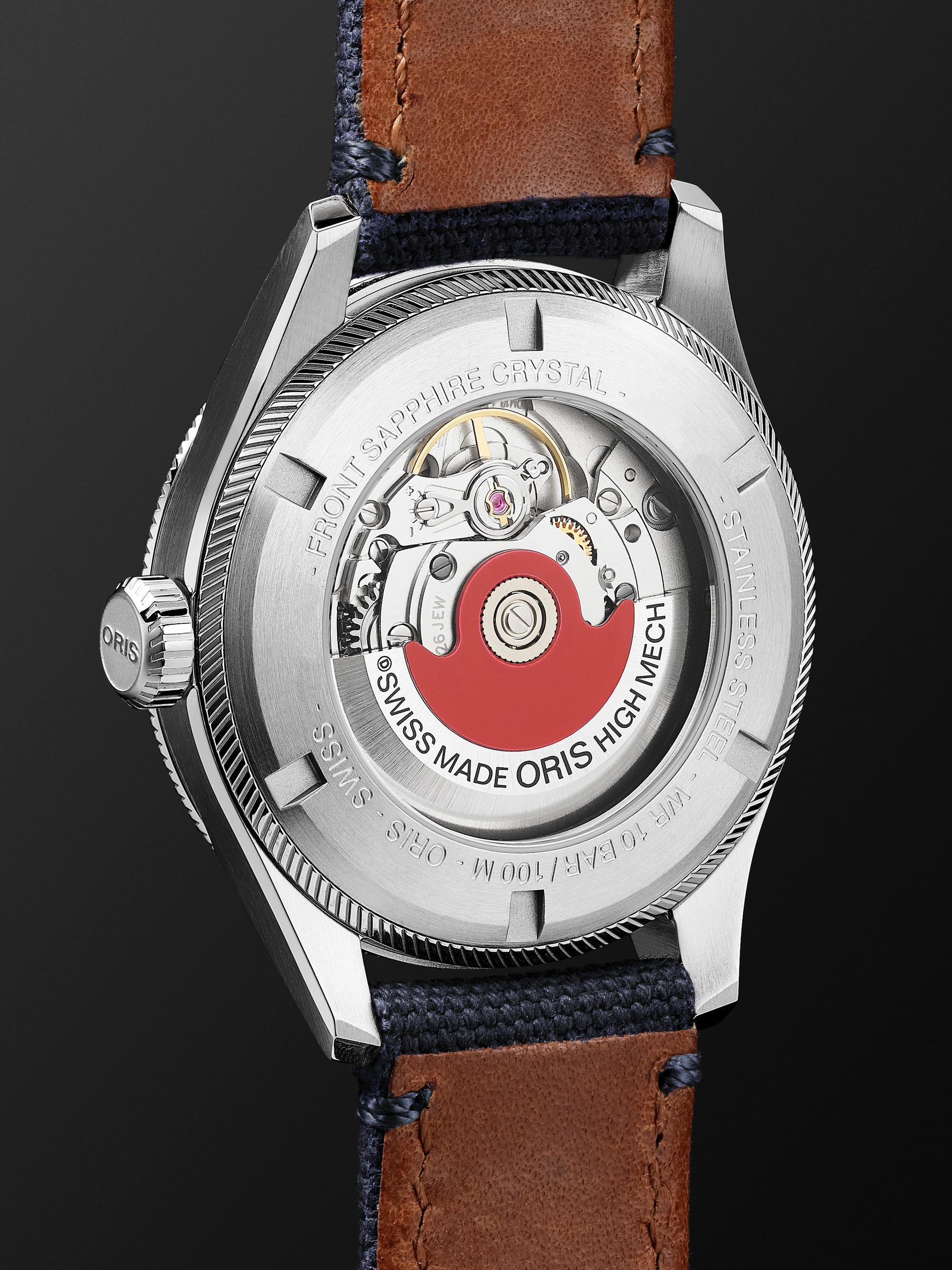 ORIS Big Crown ProPilot Big Date Automatic 41mm Stainless Steel and Canvas Watch, Ref. No. 01 751 7761 4065-07 3 20 05LC