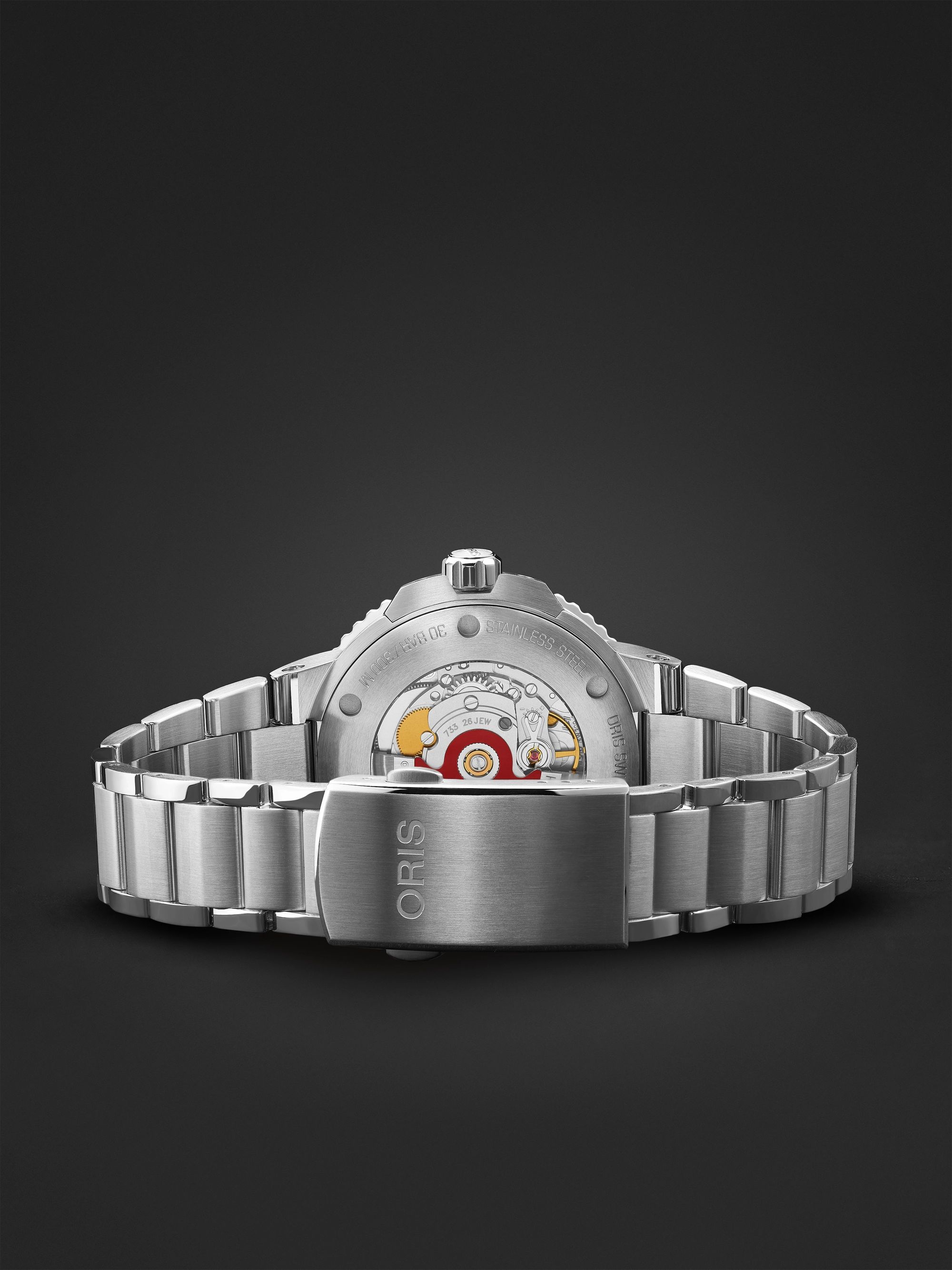 ORIS Aquis Date Automatic 41.5mm Stainless Steel Watch, Ref. No. 01 733 7766 4135-07 8 22 05PEB