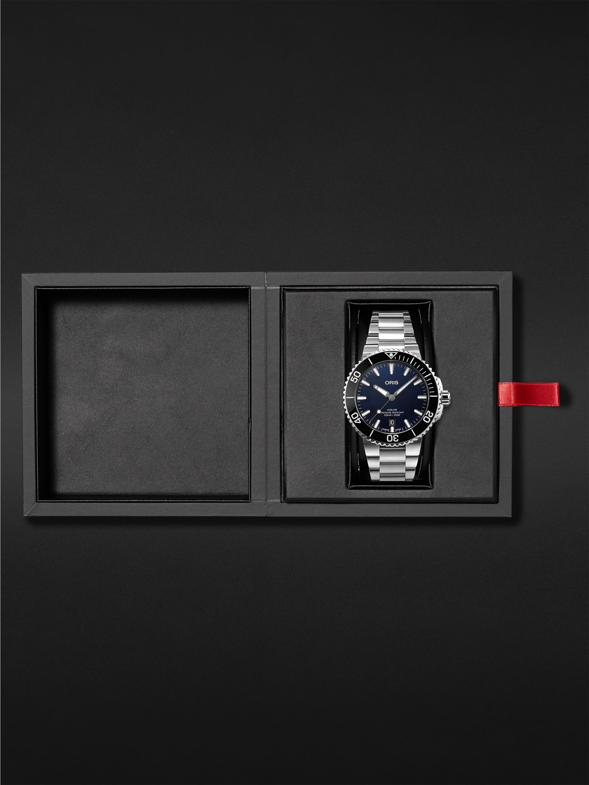 ORIS Aquis Date Automatic 41.5mm Stainless Steel Watch, Ref. No. 01 733 7766 4135-07 8 22 05PEB