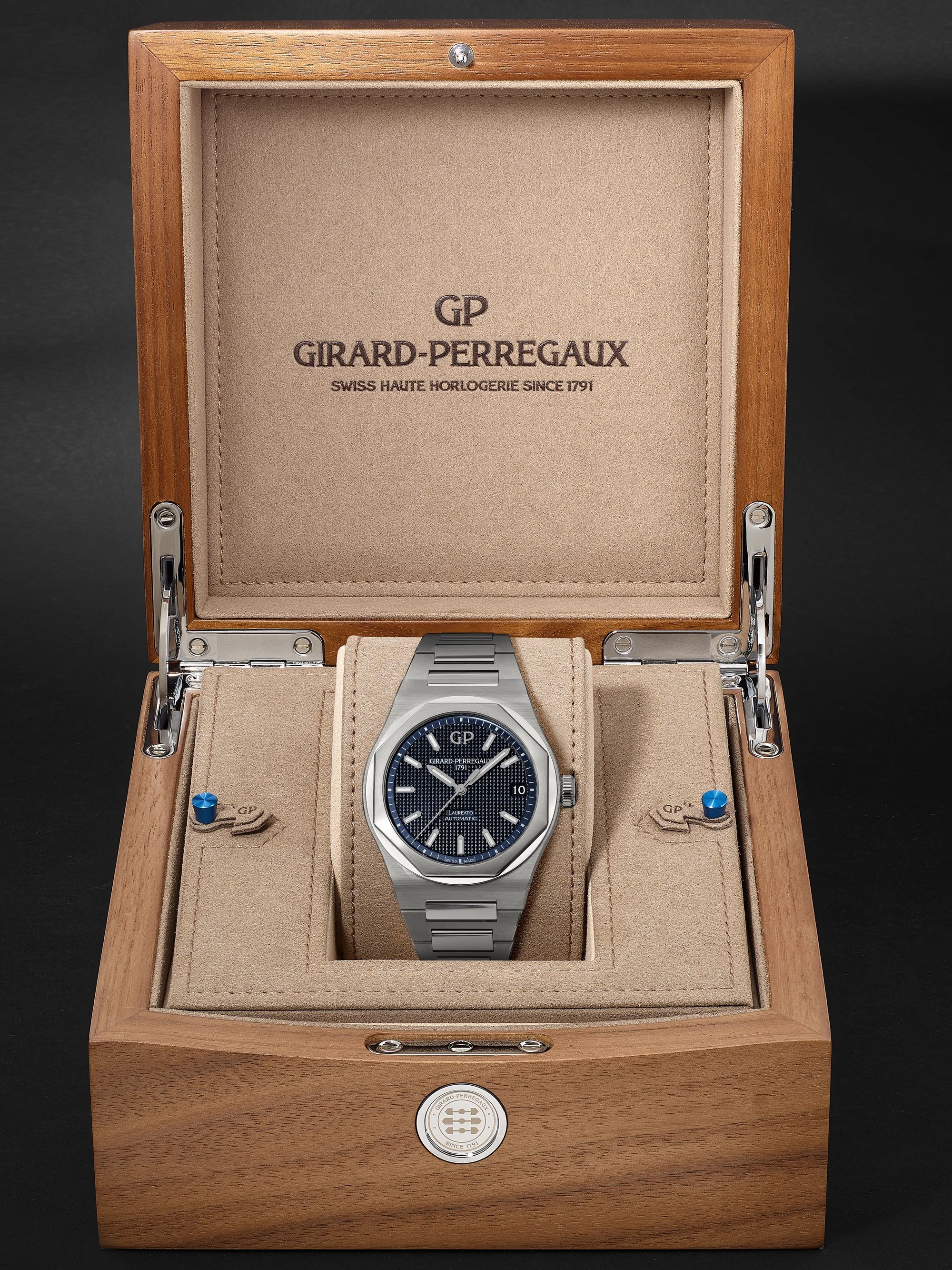 GIRARD-PERREGAUX Laureato Automatic 42mm Stainless Steel Watch, Ref. No. 81010-11-431-11A