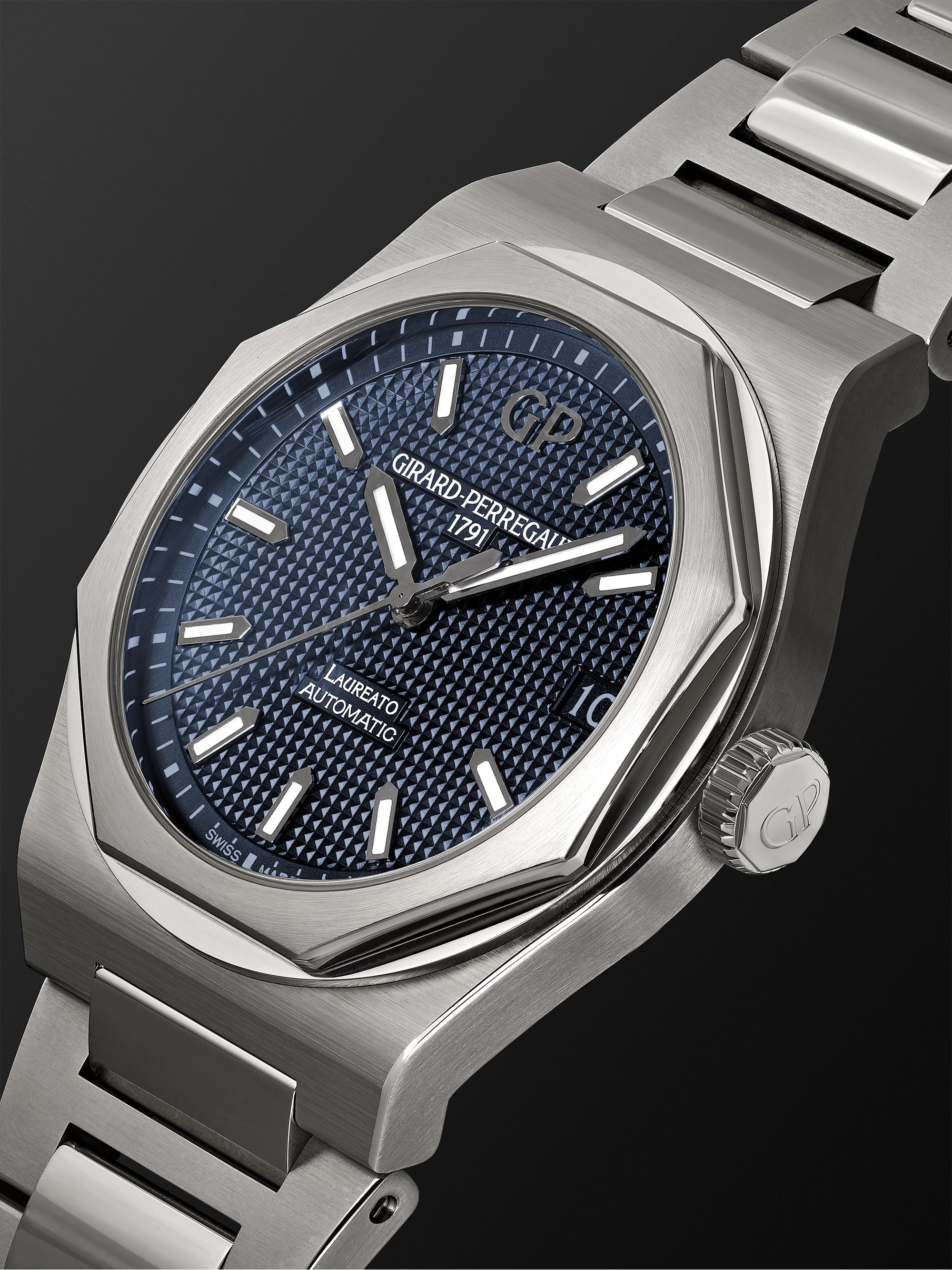 GIRARD-PERREGAUX Laureato Automatic 42mm Stainless Steel Watch, Ref. No. 81010-11-431-11A