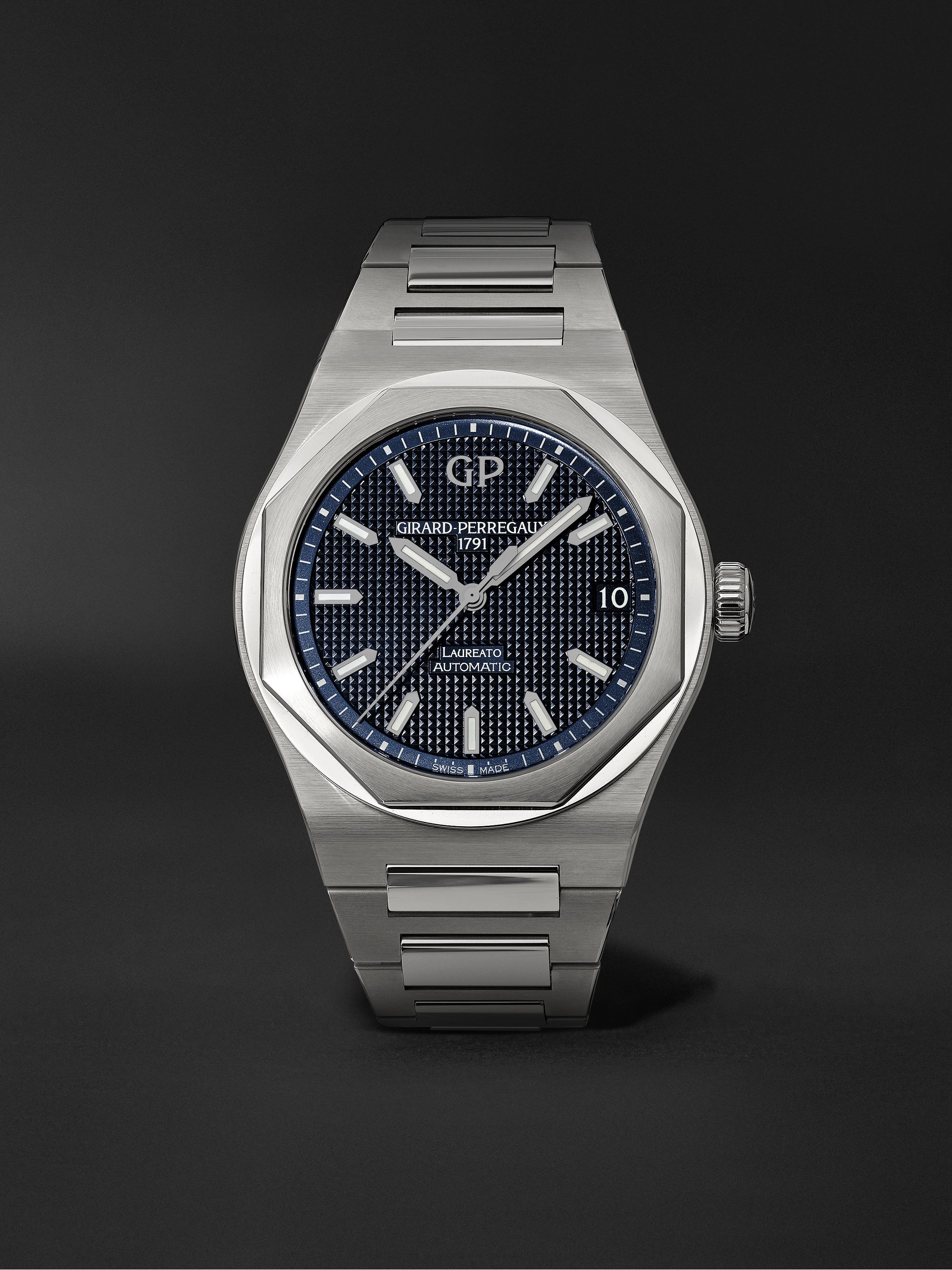 GIRARD-PERREGAUX Laureato Automatic 42mm Stainless Steel Watch, Ref. No. 81010-11-431-11A