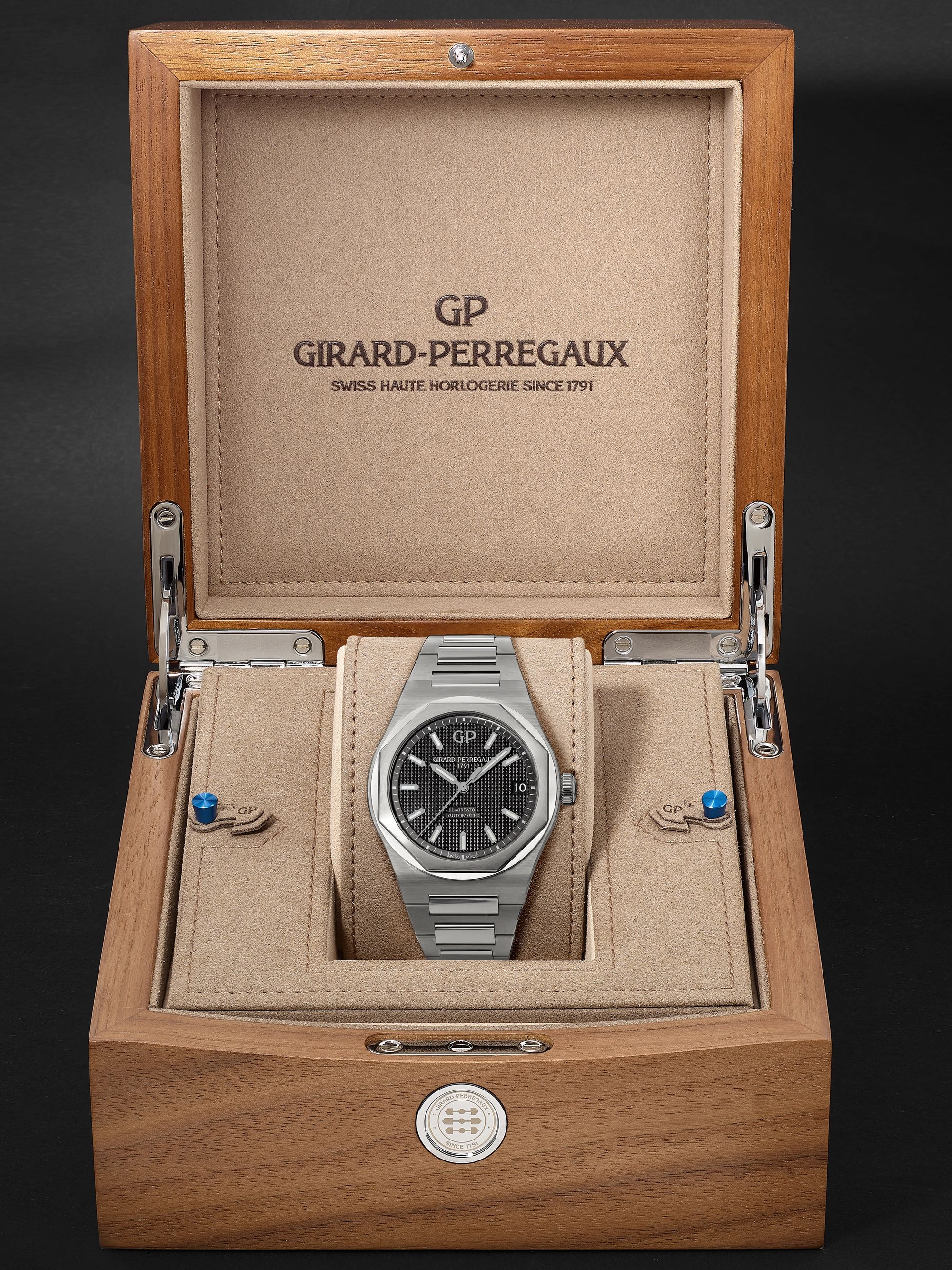 GIRARD-PERREGAUX Laureato Automatic 42mm Stainless Steel Watch, Ref. No. 81010-11-634-11A