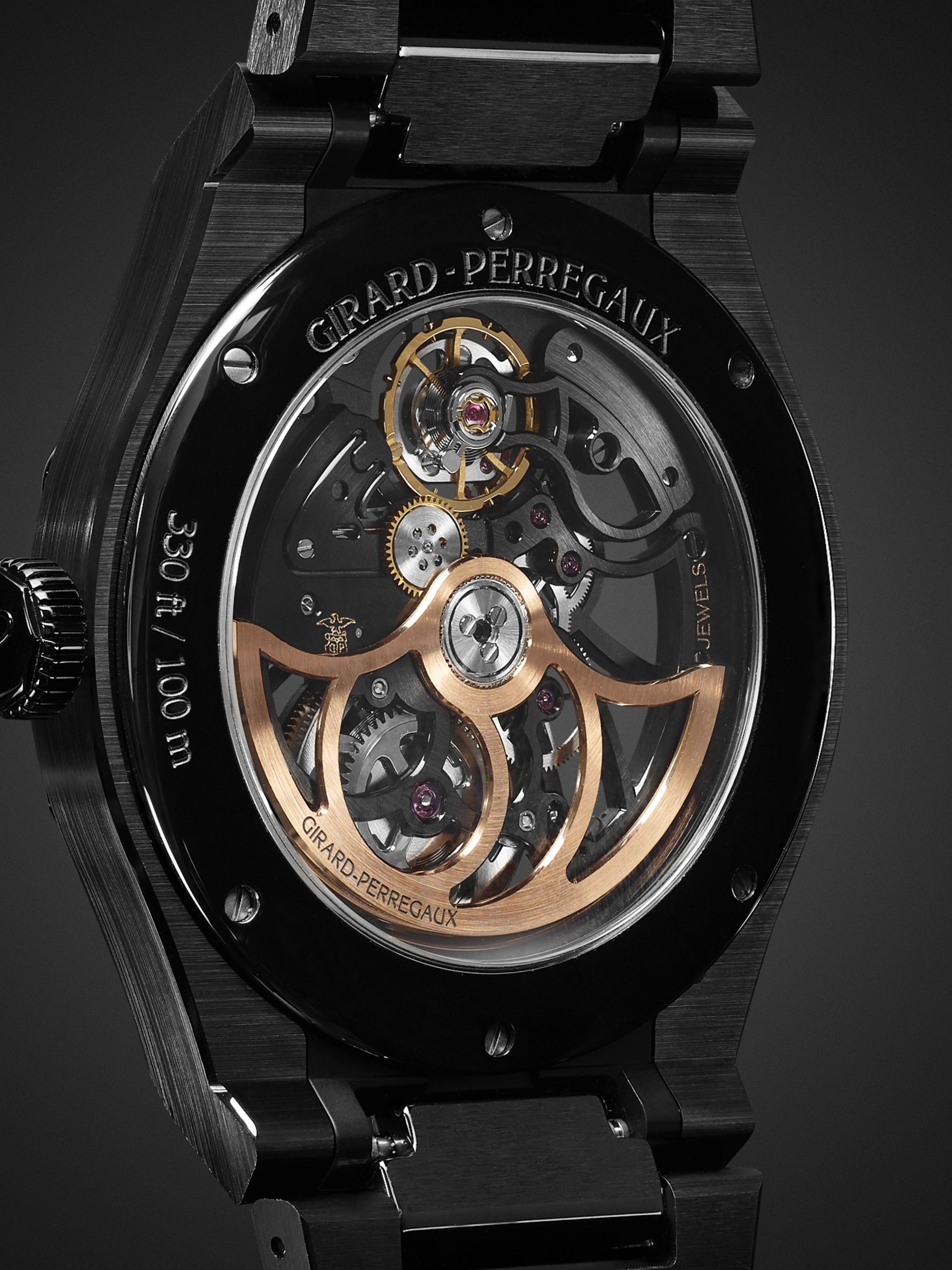 GIRARD-PERREGAUX Laureato Skeleton Automatic 42mm Ceramic Watch, Ref. No. 81015-21-001-32A
