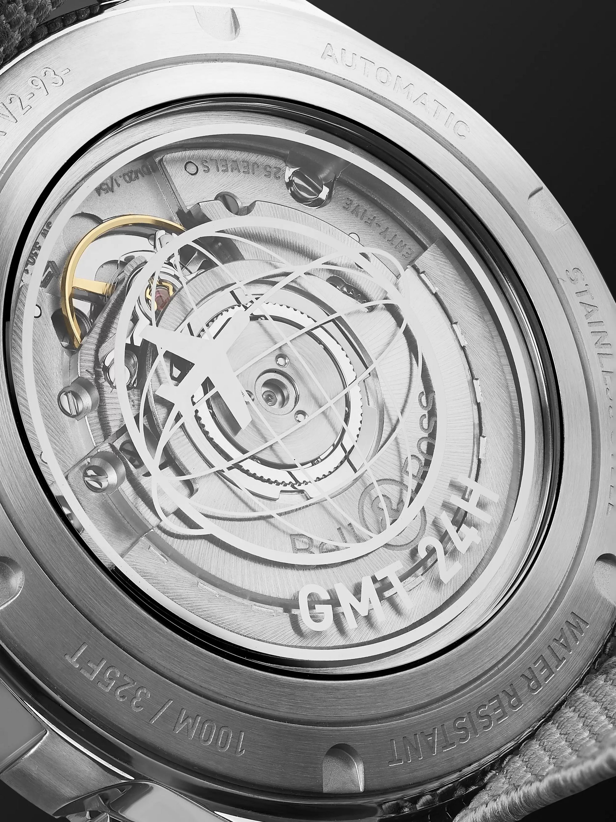 BELL & ROSS BR V2-93 GMT Automatic 41mm Steel Watch