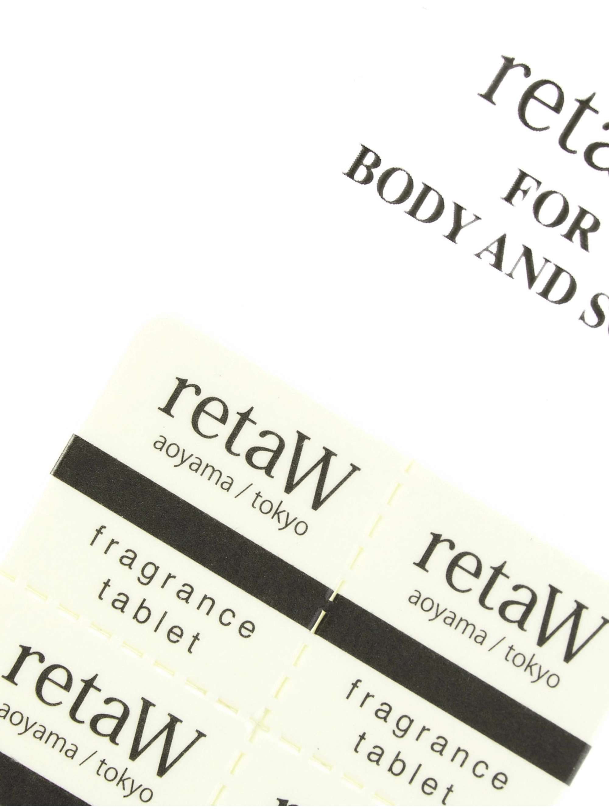 RETAW Fragrance Tablets - Harajuku x 8