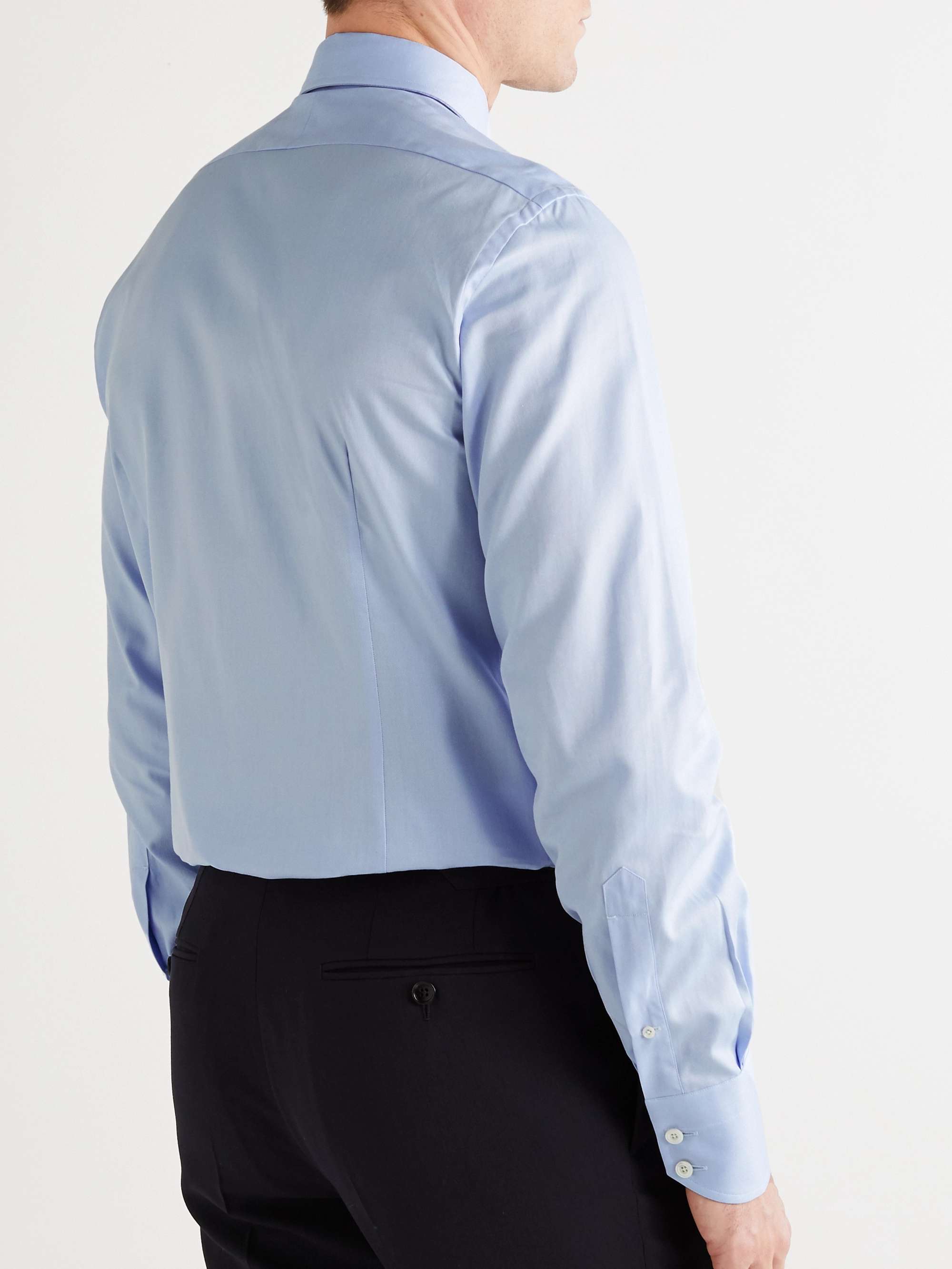 TOM FORD Slim-Fit Cotton-Twill Shirt