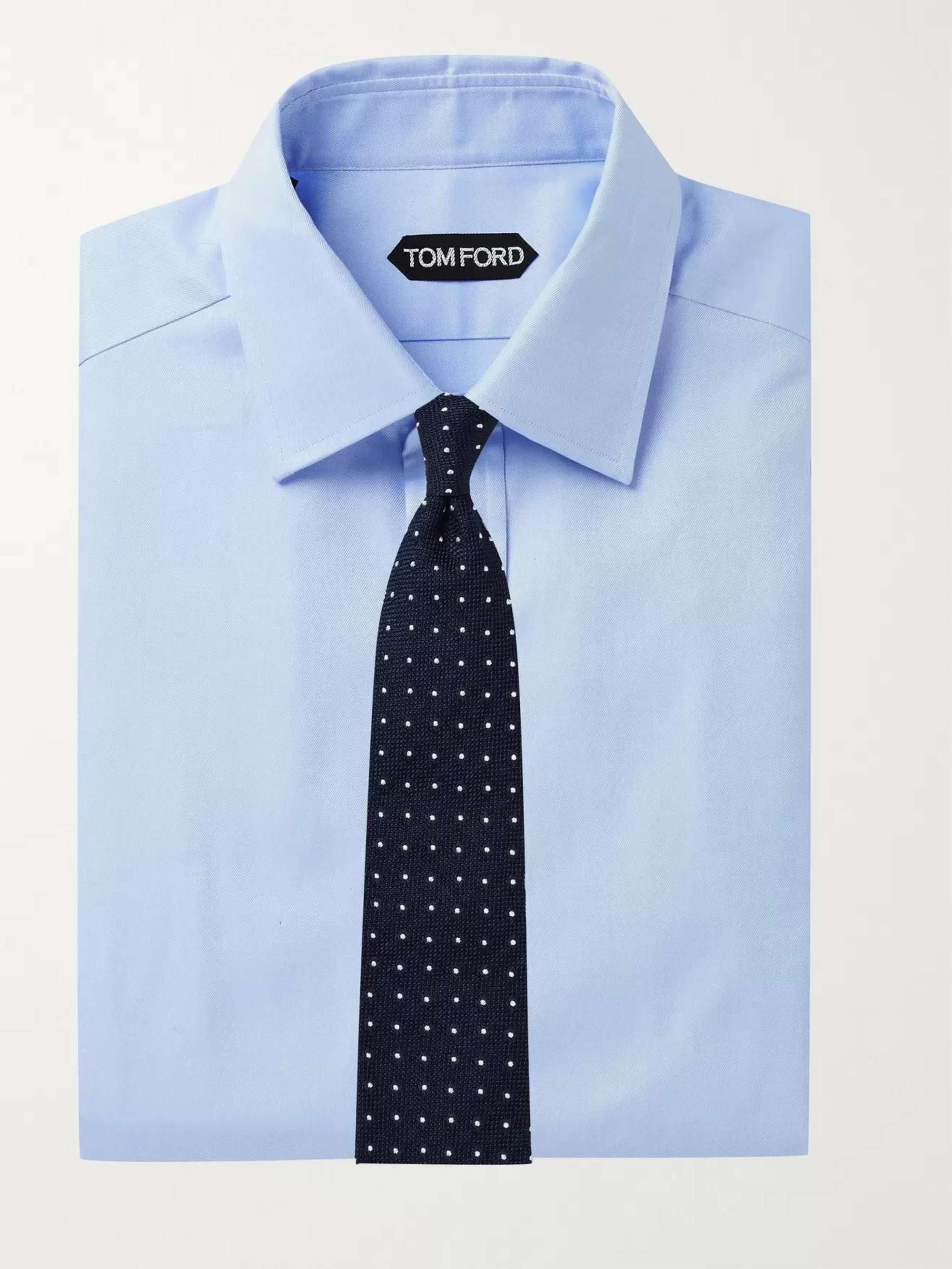 Thomas cotton and cashmere shirt