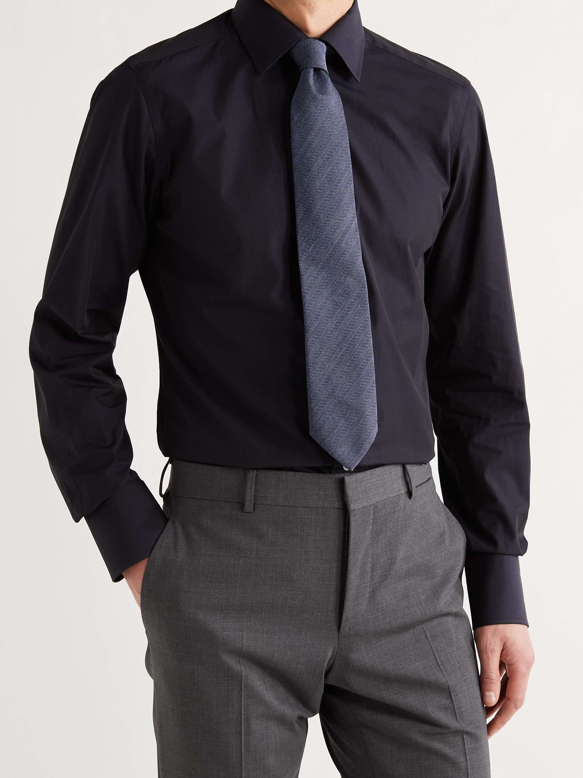 TOM FORD Slim-Fit Cotton Shirt