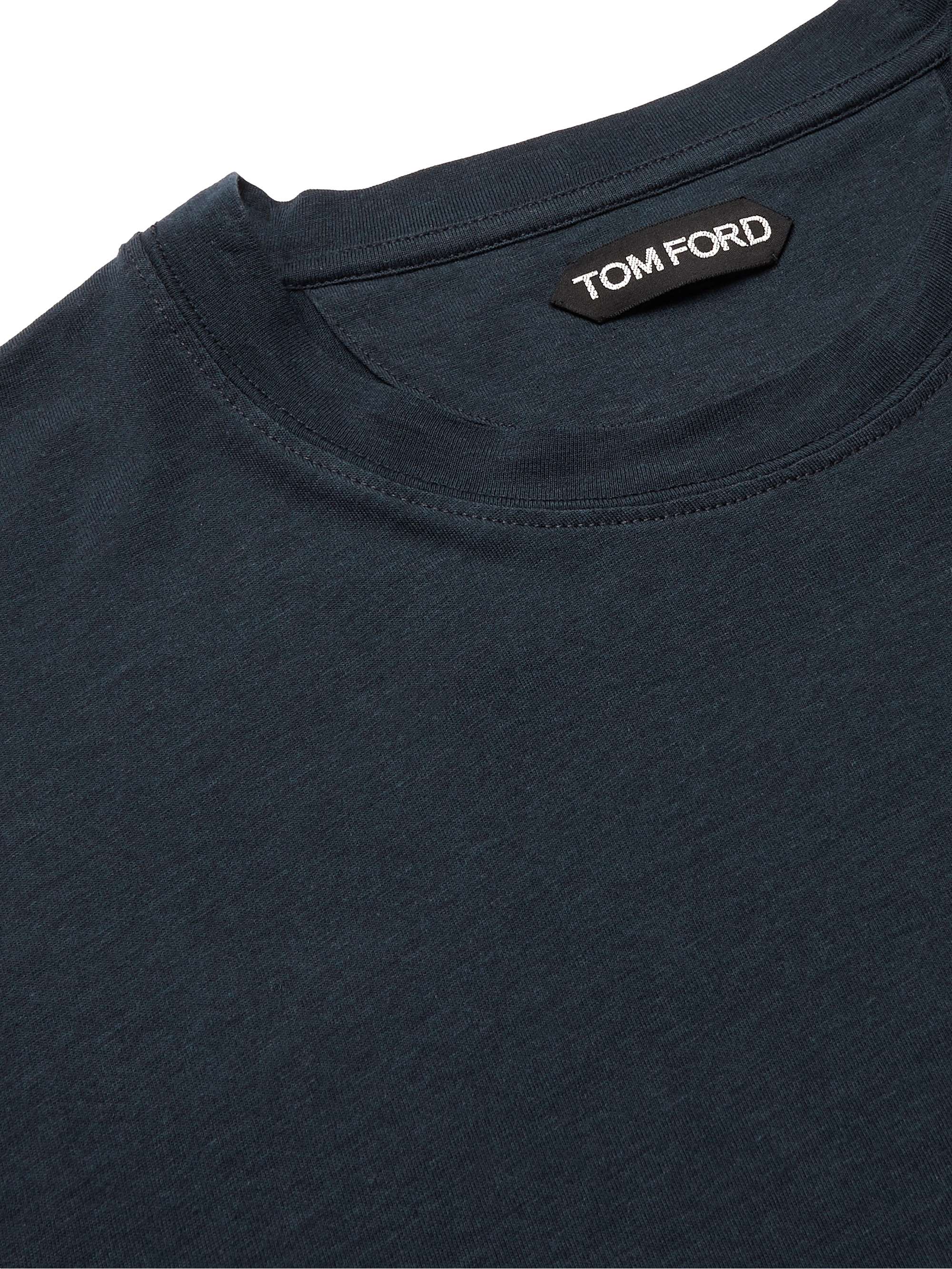 TOM FORD Lyocell and Cotton-Blend Jersey T-Shirt