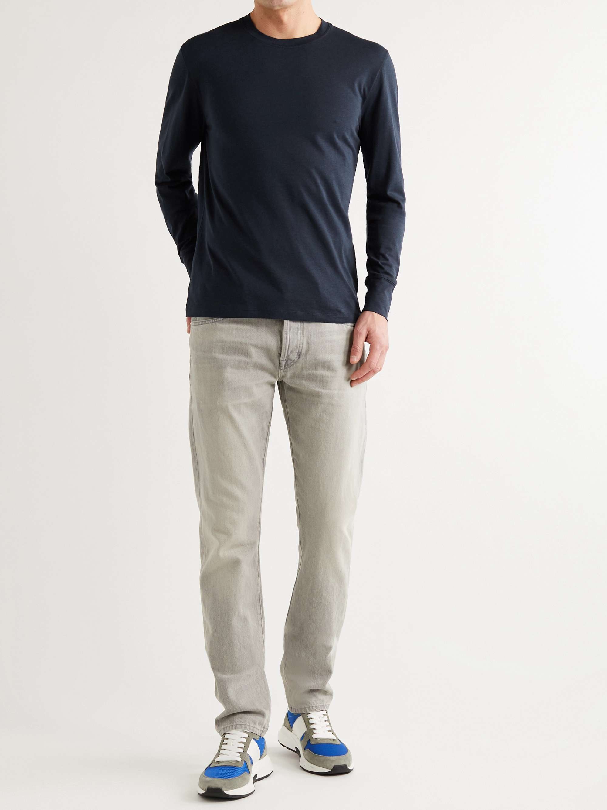 TOM FORD Lyocell and Cotton-Blend Jersey T-Shirt