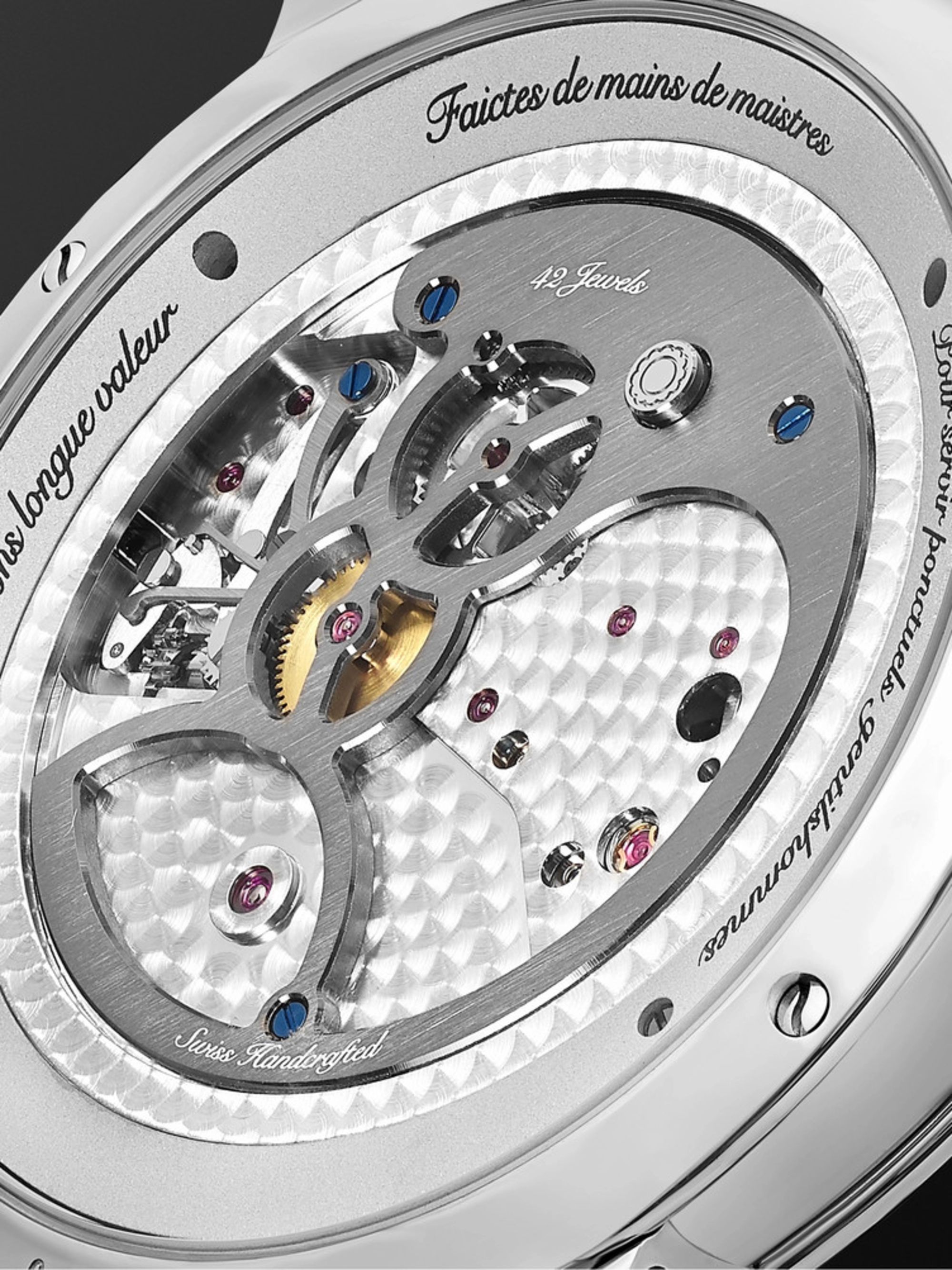 BOVET Récital 29 Moon-Phase 42mm Stainless Steel and Leather Watch, Ref. No. R290002