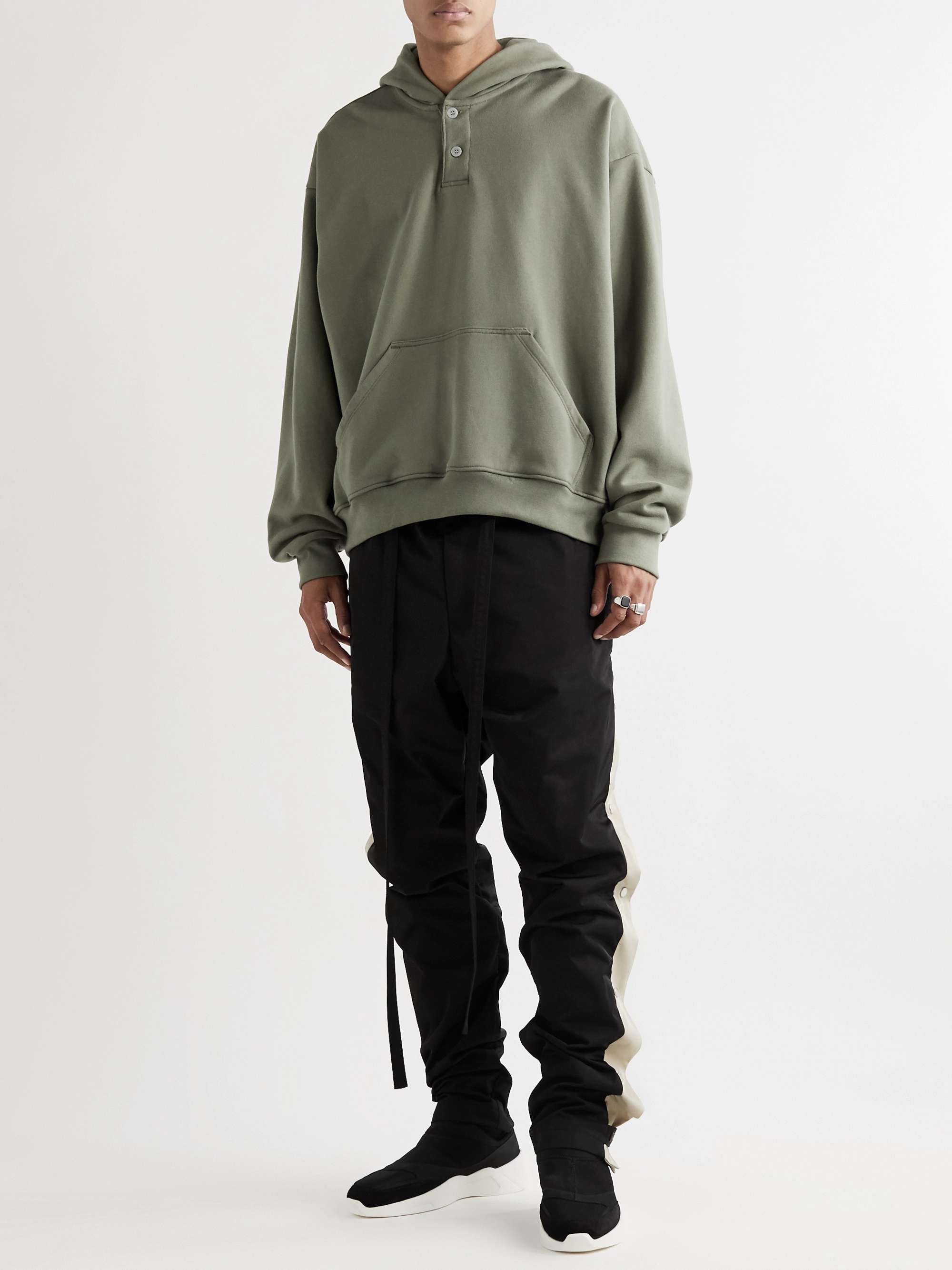 FEAR OF GOD ESSENTIALS Suede, Mesh and Neoprene Sneakers