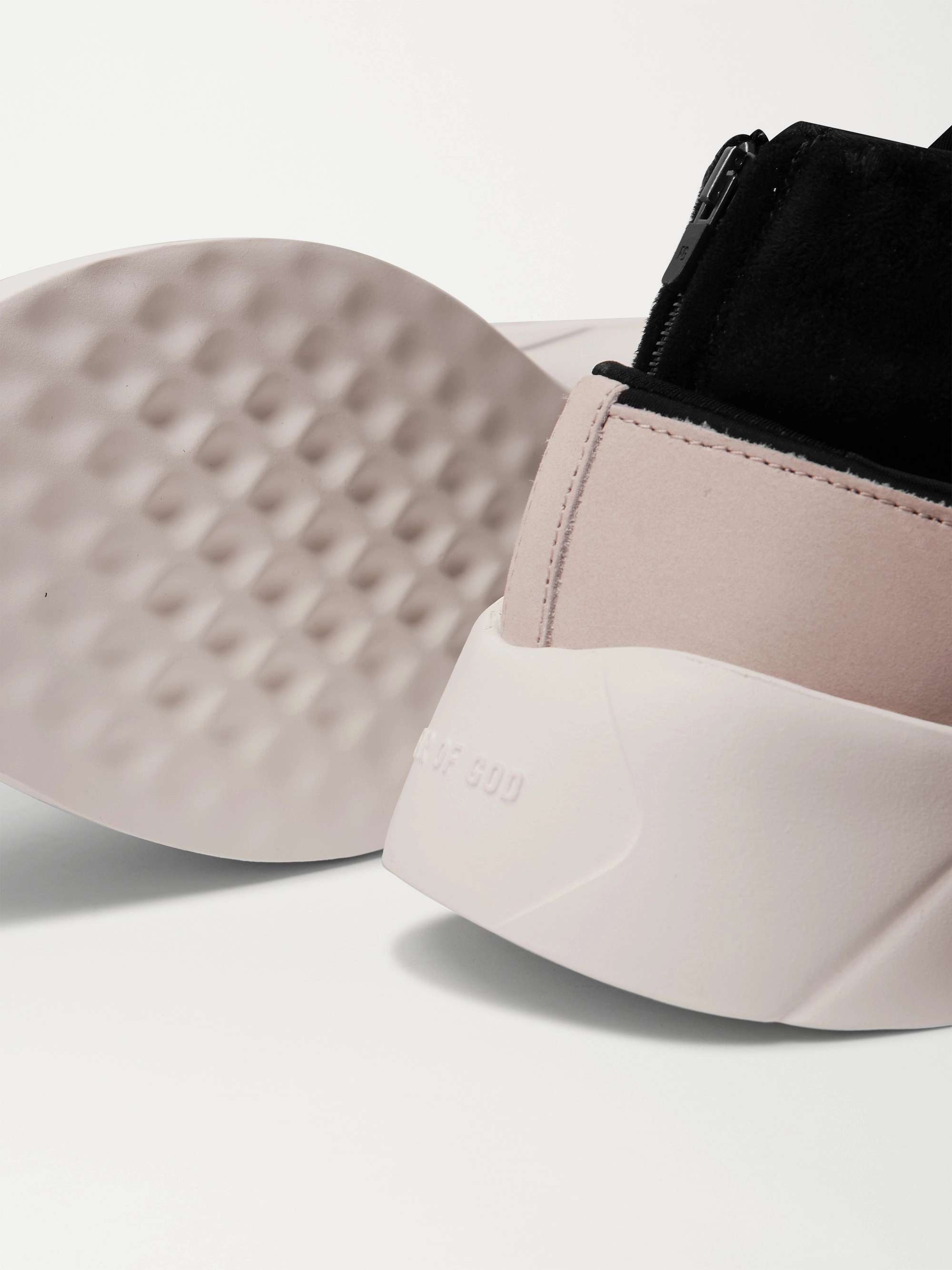 FEAR OF GOD ESSENTIALS Suede, Mesh and Neoprene Sneakers