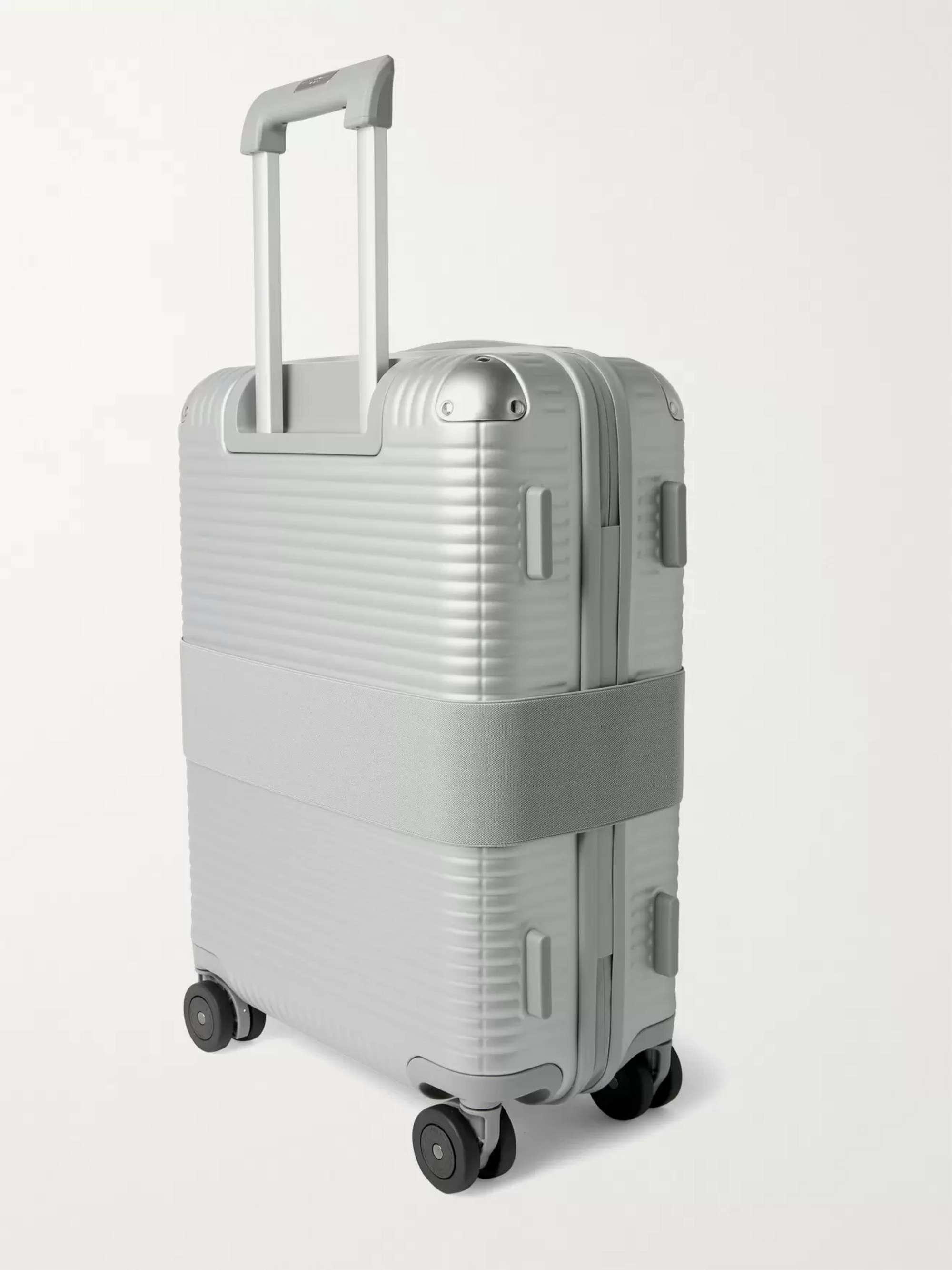 FPM MILANO Bank Spinner 55cm Leather-Trimmed Polycarbonate Carry-On Suitcase