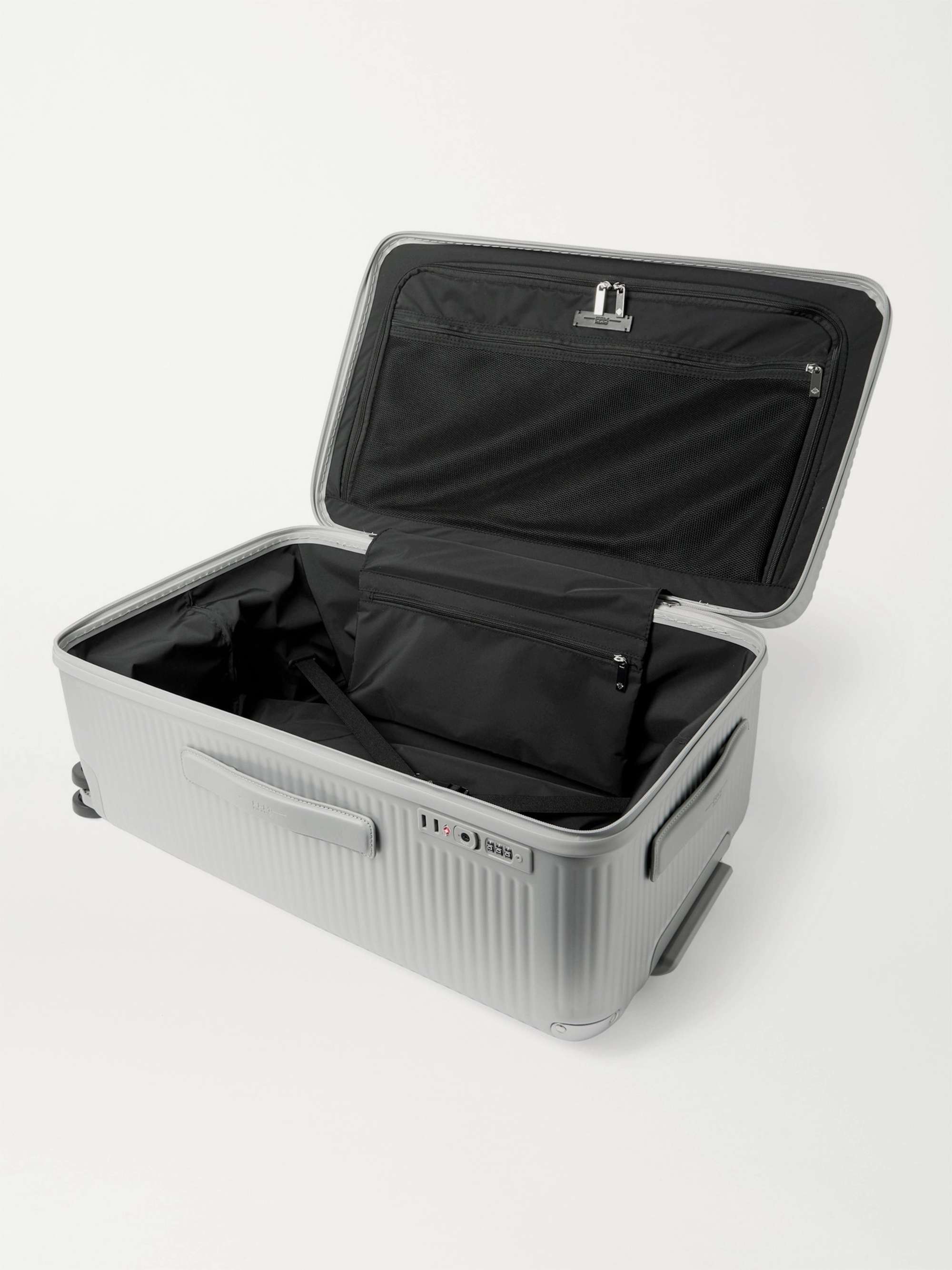 FPM MILANO + Marc Sadler Bank 60cm Leather-Trimmed Polycarbonate Suitcase