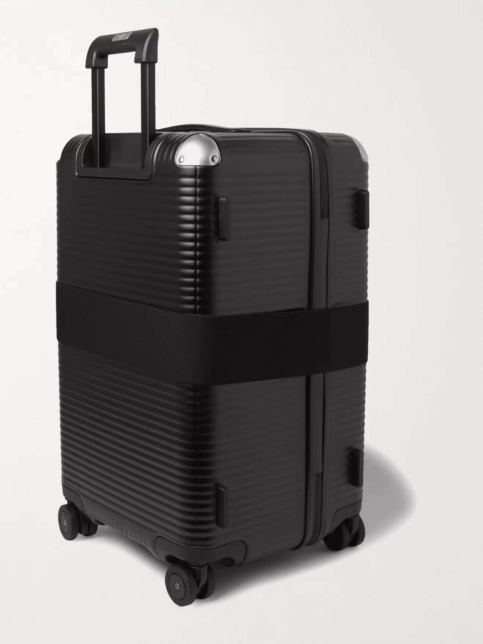 FPM MILANO + Marc Sadler Bank 73cm Leather-Trimmed Polycarbonate Suitcase