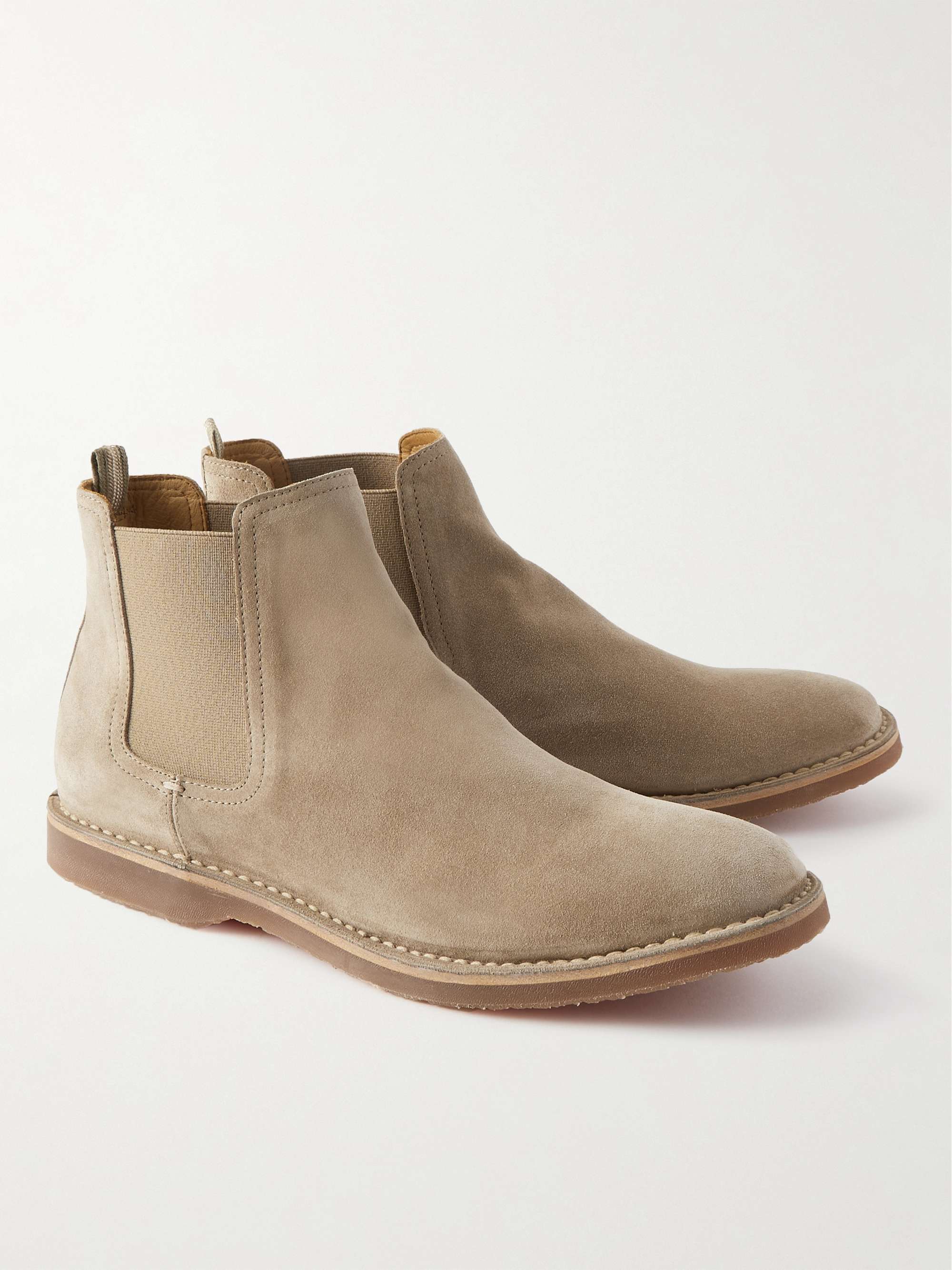 OFFICINE CREATIVE Kent Suede Chelsea Boots