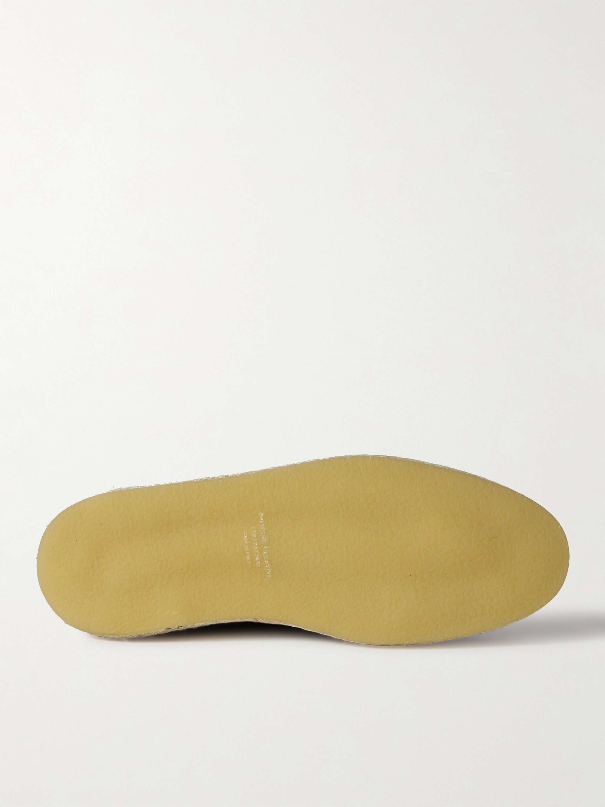 OFFICINE CREATIVE Suede Espadrilles