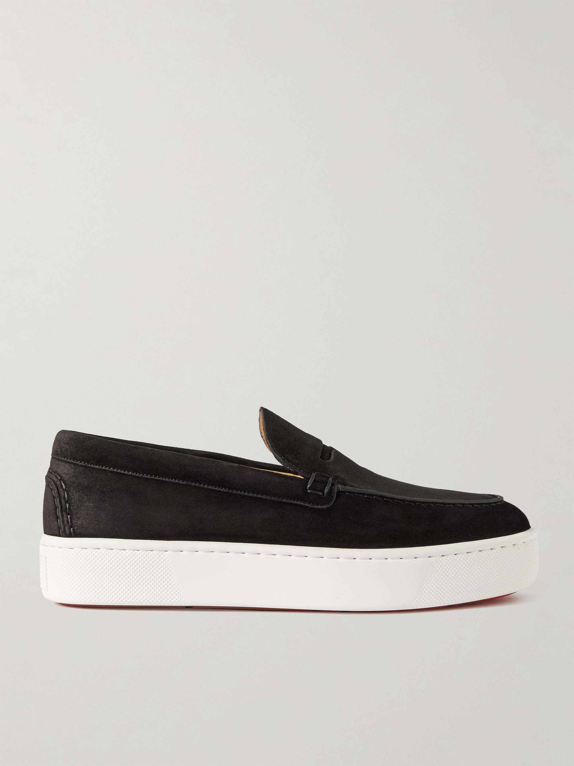 Paqueboat Suede Penny Loafers